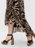 Tonal Floral Print Asymmetric Dress sold by Melanie Lyne