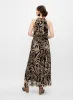 Tonal Floral Print Asymmetric Dress sold by Melanie Lyne