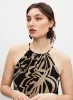 Tonal Floral Print Asymmetric Dress sold by Melanie Lyne