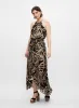 Tonal Floral Print Asymmetric Dress sold by Melanie Lyne
