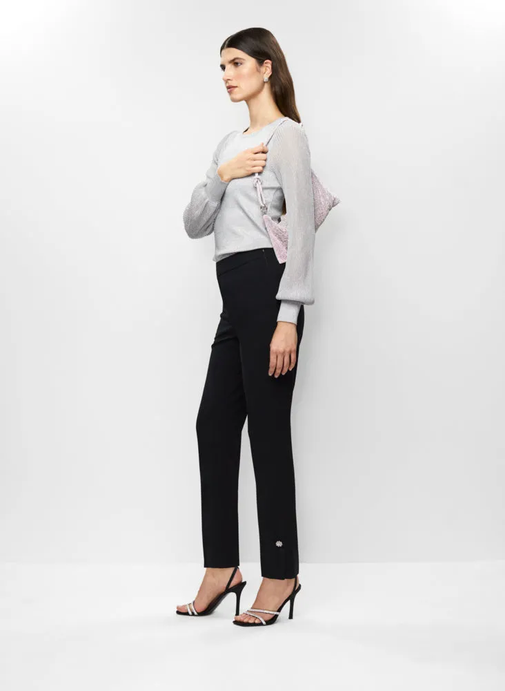 Metallic Sweater & Button Detail Pants sold by Melanie Lyne