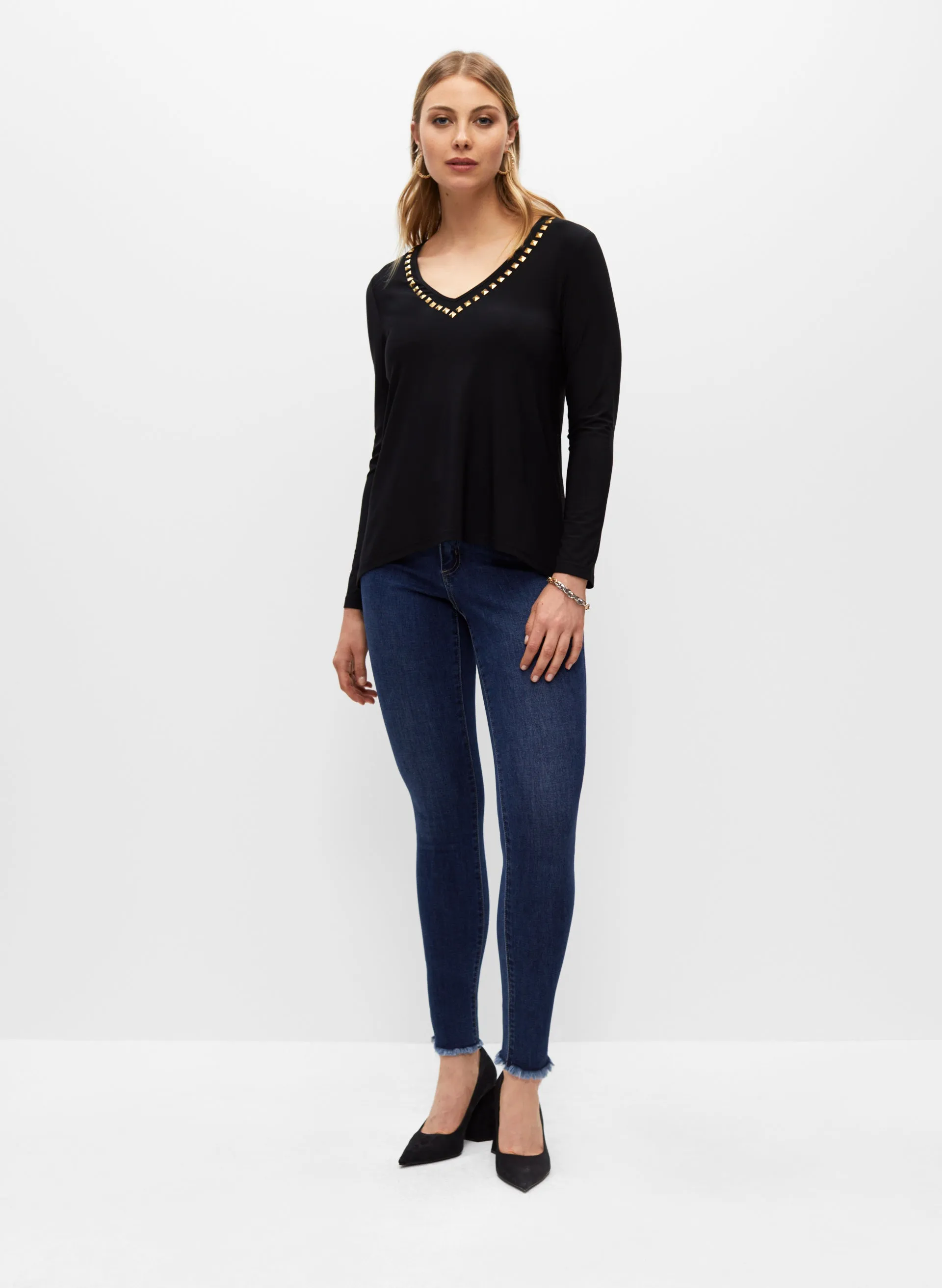 Stud Detail Tunic sold by Melanie Lyne product image thumbnail 3