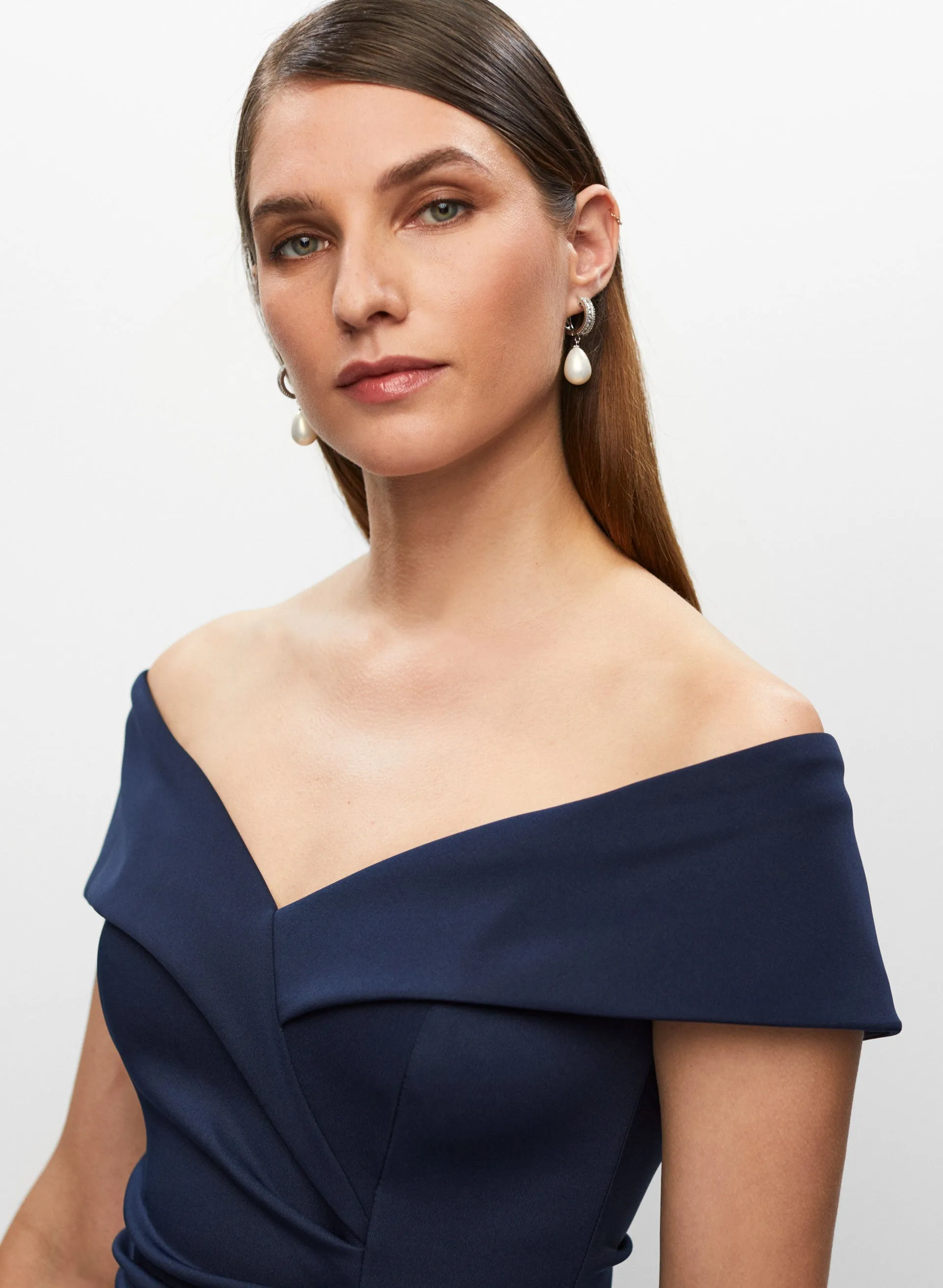 Sweetheart Neck Ruffle Dress sold by Melanie Lyne product image thumbnail 5