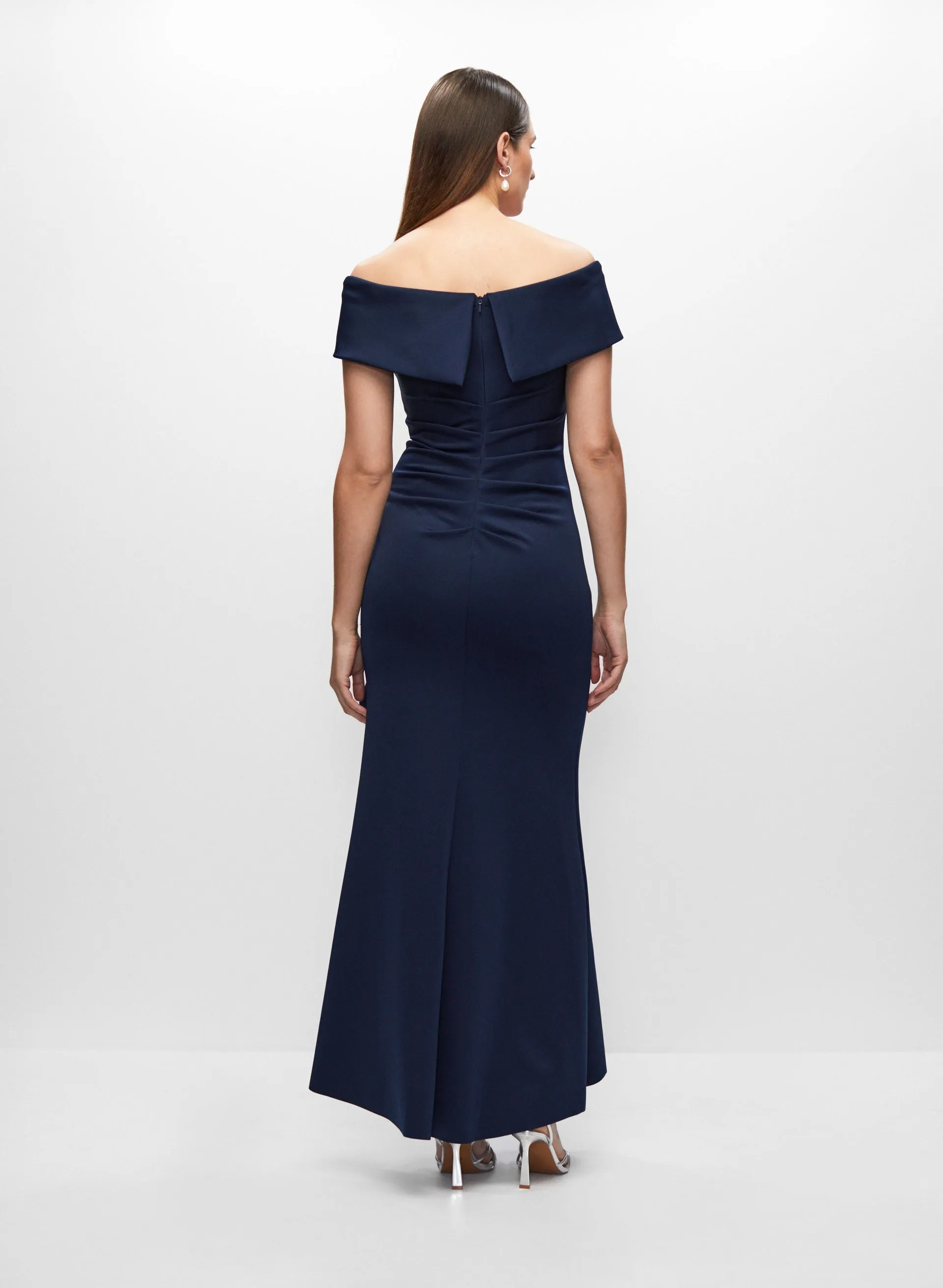 Sweetheart Neck Ruffle Dress sold by Melanie Lyne product image thumbnail 3