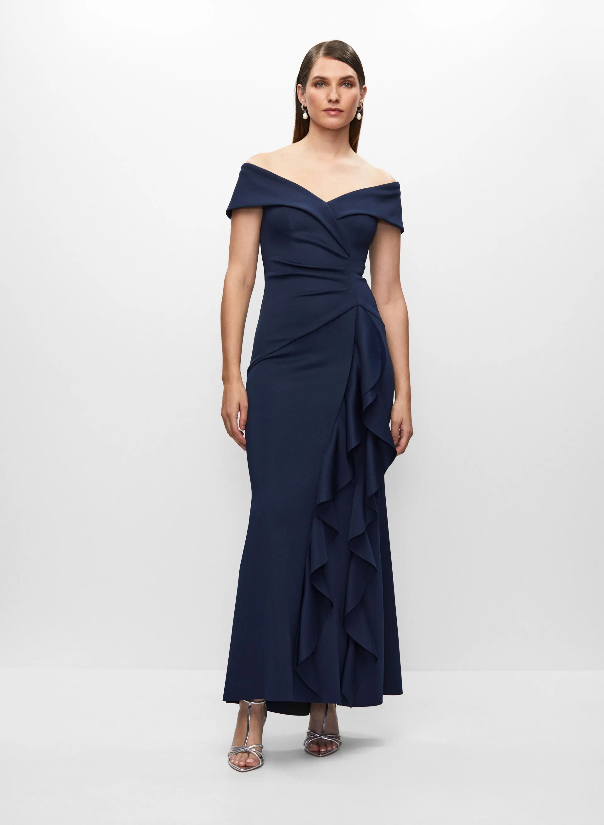 Sweetheart Neck Ruffle Dress sold by Melanie Lyne