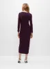 Adrianna Papell - Faux Wrap Midi Dress sold by Melanie Lyne