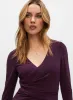 Adrianna Papell - Faux Wrap Midi Dress sold by Melanie Lyne