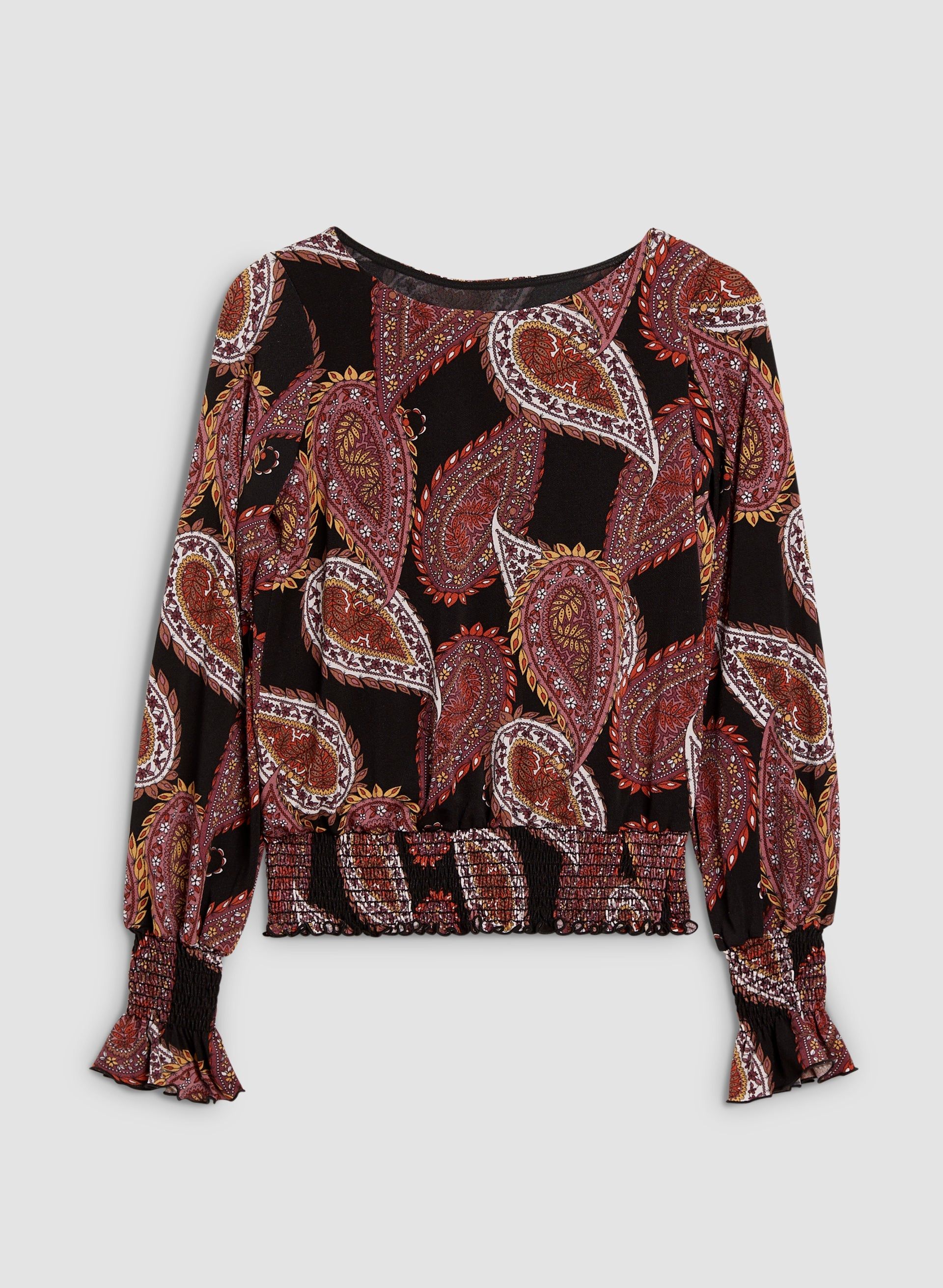 Paisley Print Blouse sold by Melanie Lyne product image thumbnail 5