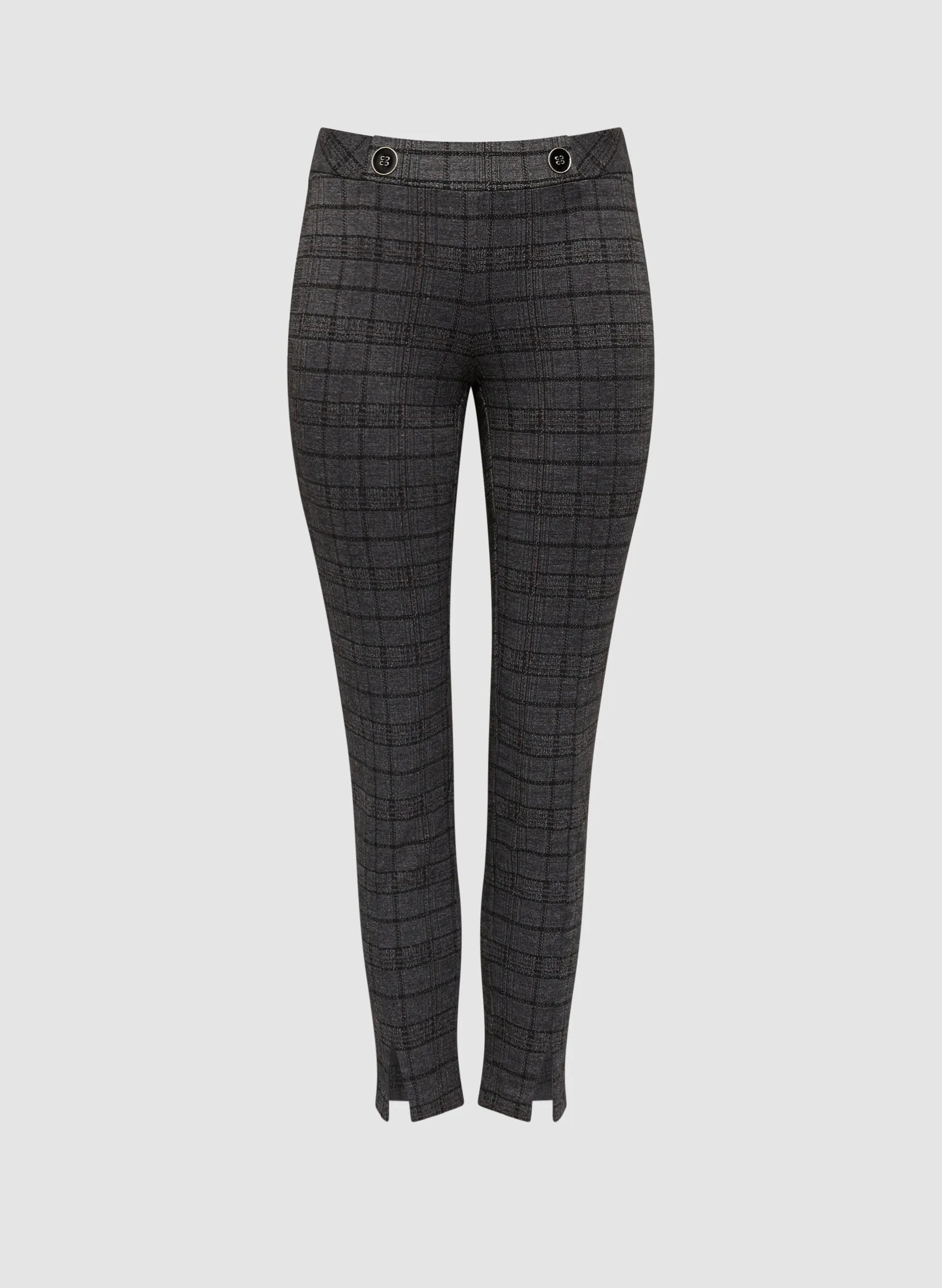 Plaid Print Pull-On Pants sold by Melanie Lyne product image thumbnail 5