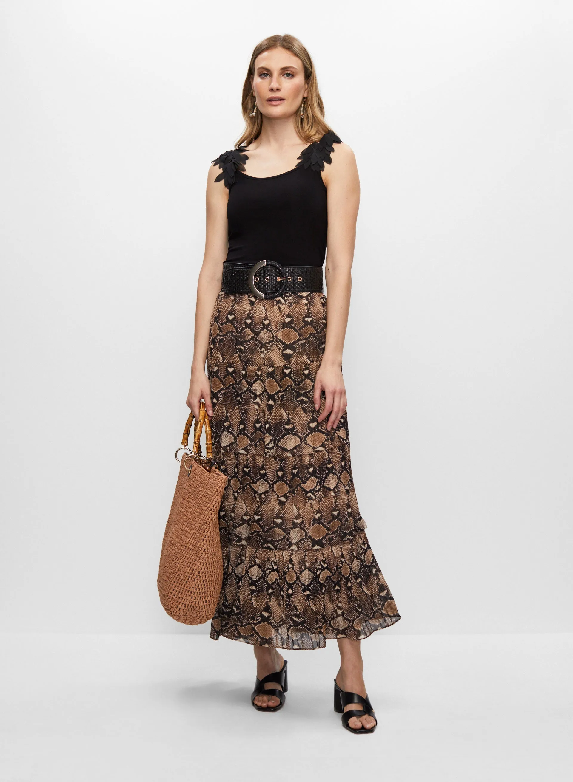 Floral Strap Sleeveless Top sold by Melanie Lyne product image thumbnail 4