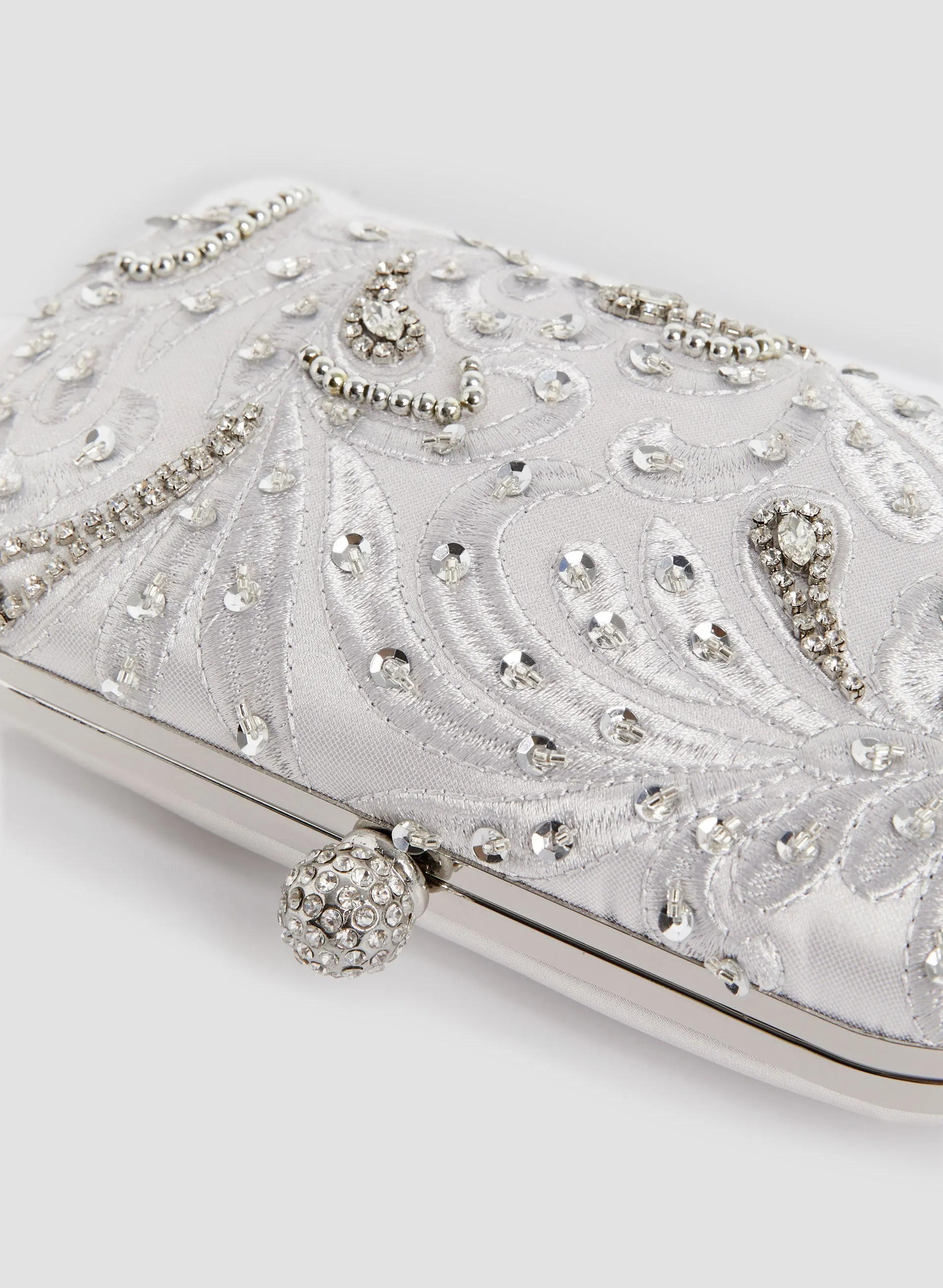 Crystal Insert Clutch sold by Melanie Lyne product image thumbnail 3
