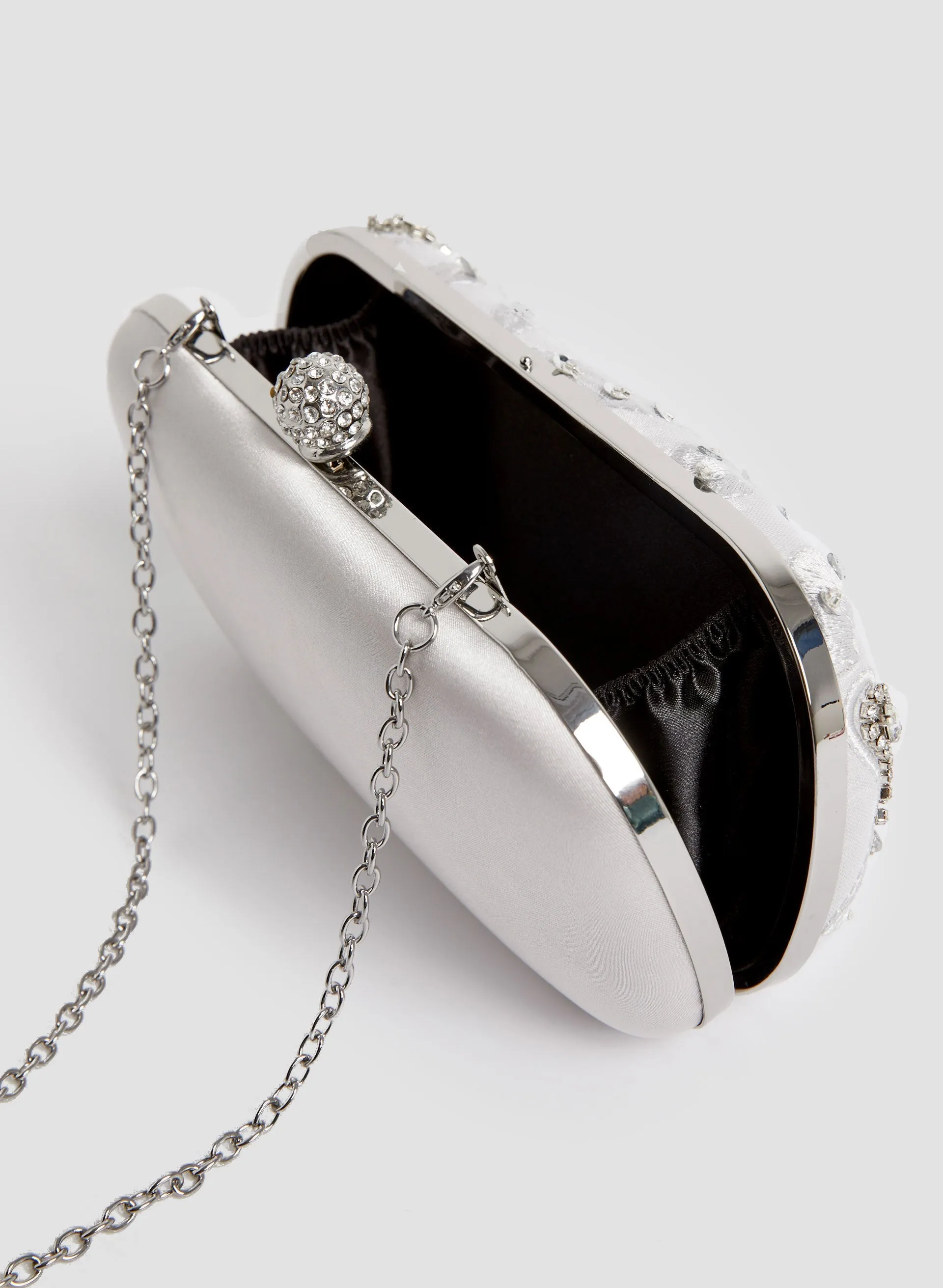 Crystal Insert Clutch sold by Melanie Lyne product image thumbnail 2