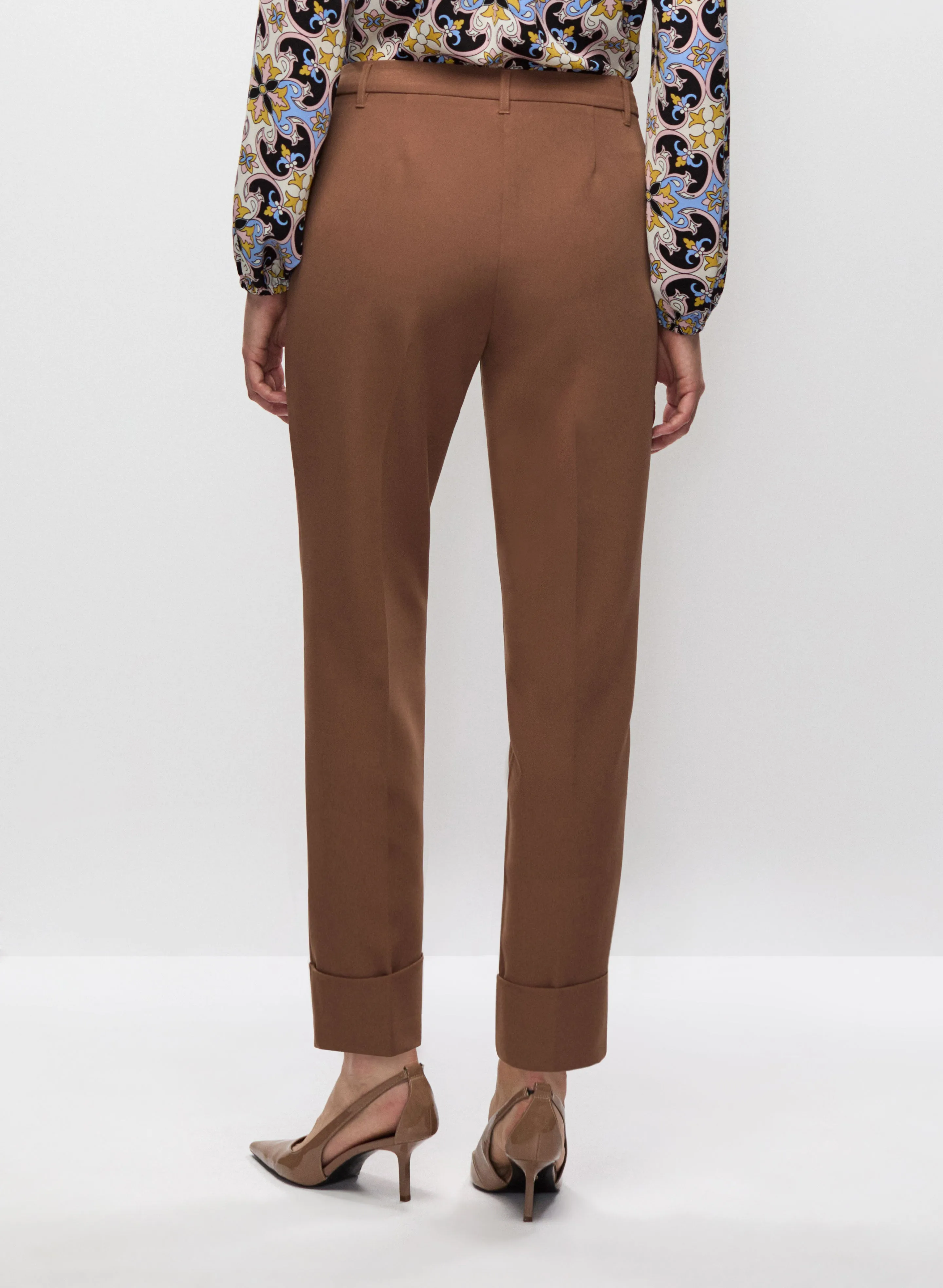 Cuff Detail Ankle Pants sold by Melanie Lyne product image thumbnail 2