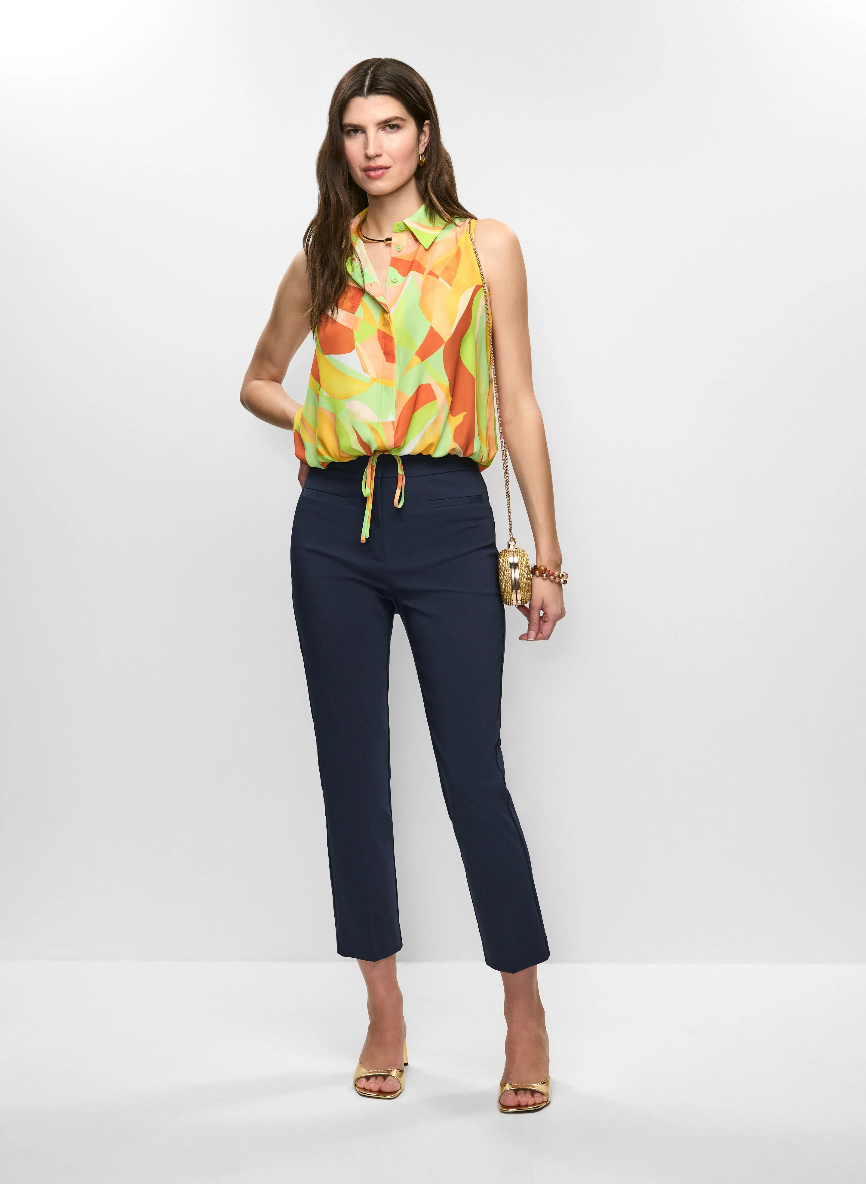 Patch Pocket Slim Leg Pants sold by Melanie Lyne product image thumbnail 3