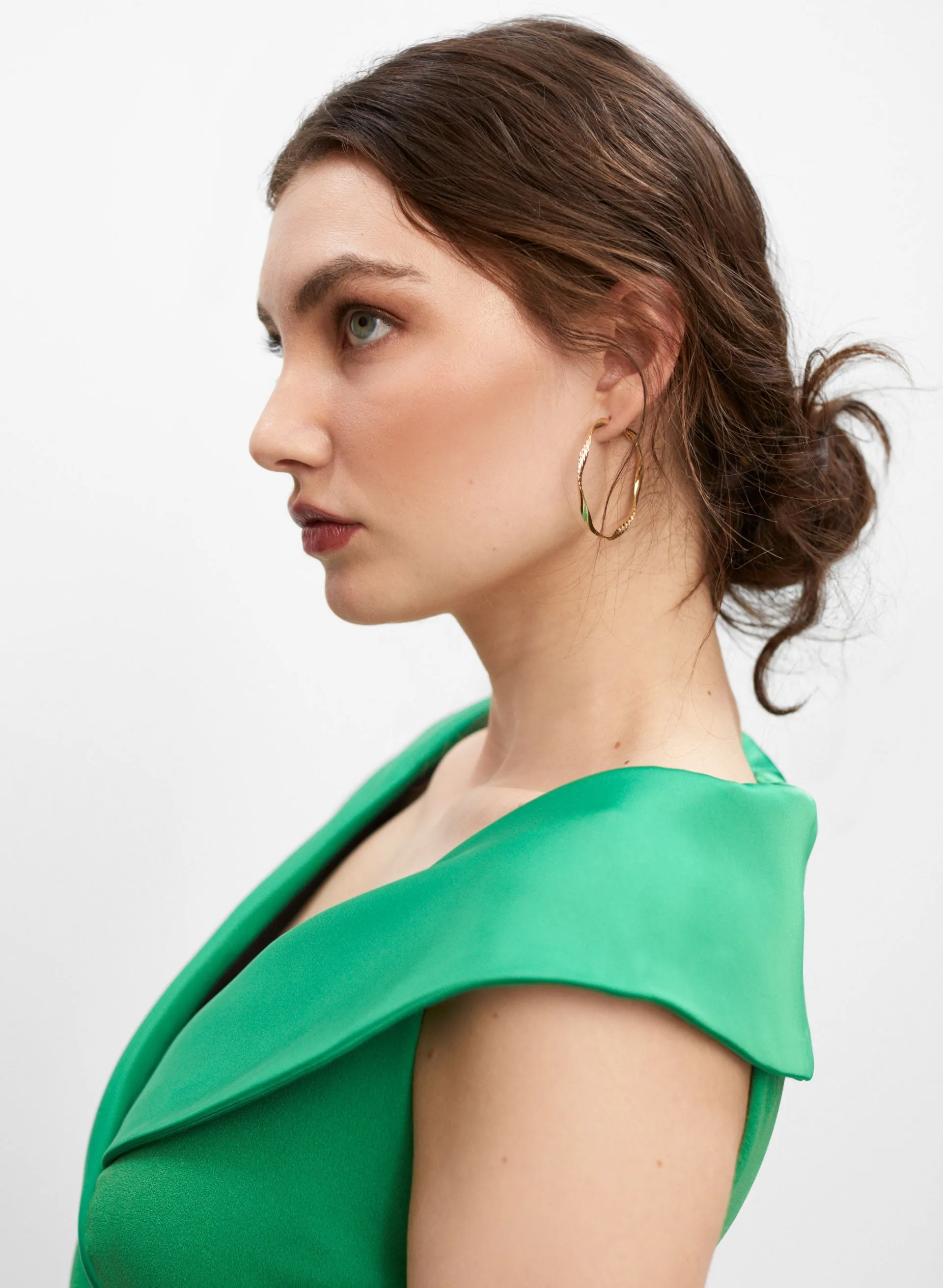 Shawl Collar Wrap Dress sold by Melanie Lyne product image thumbnail 2