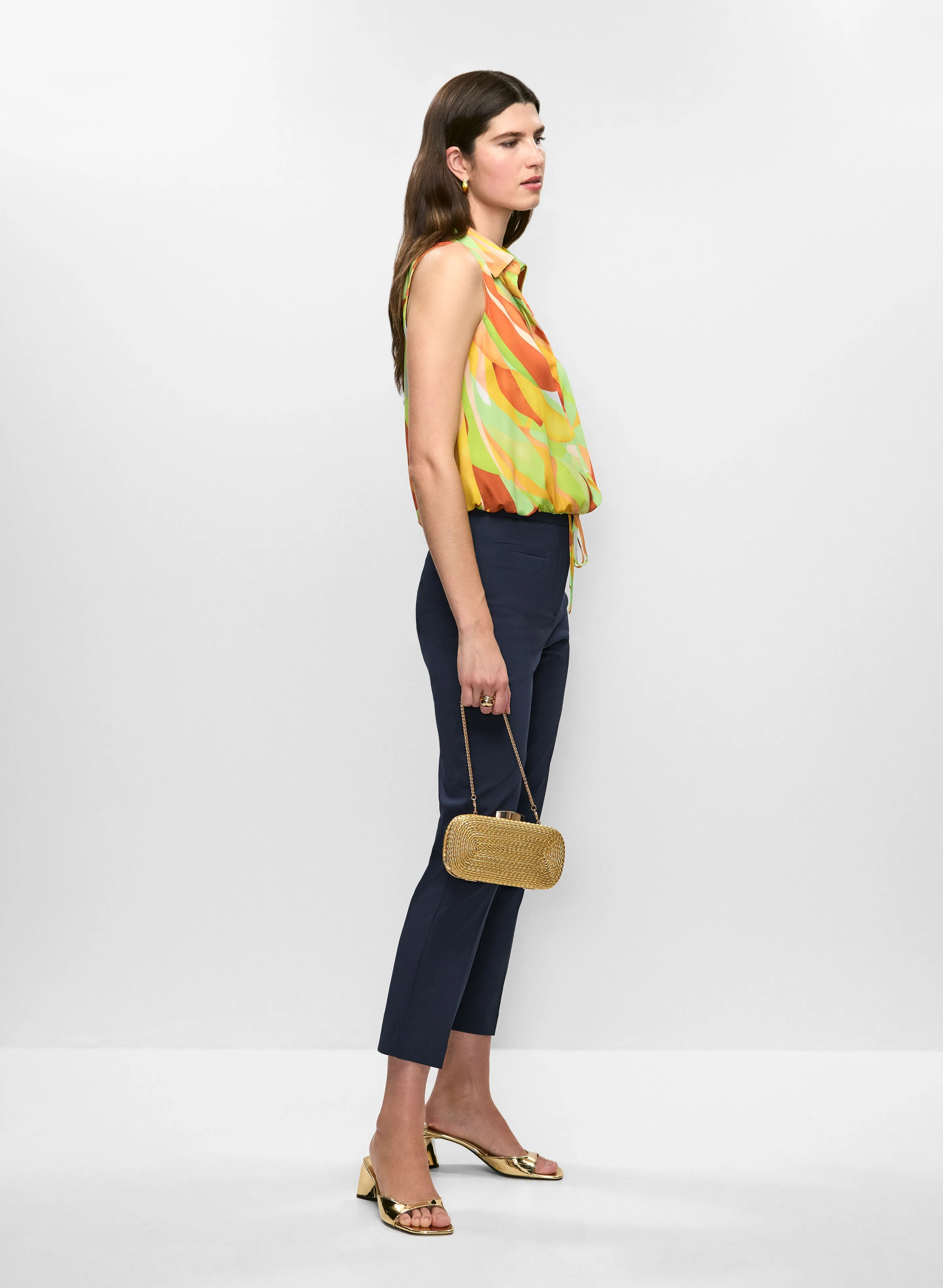 Patch Pocket Slim Leg Pants sold by Melanie Lyne product image thumbnail 5