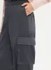 Satin Wide-Leg Cargo Pants sold by Melanie Lyne