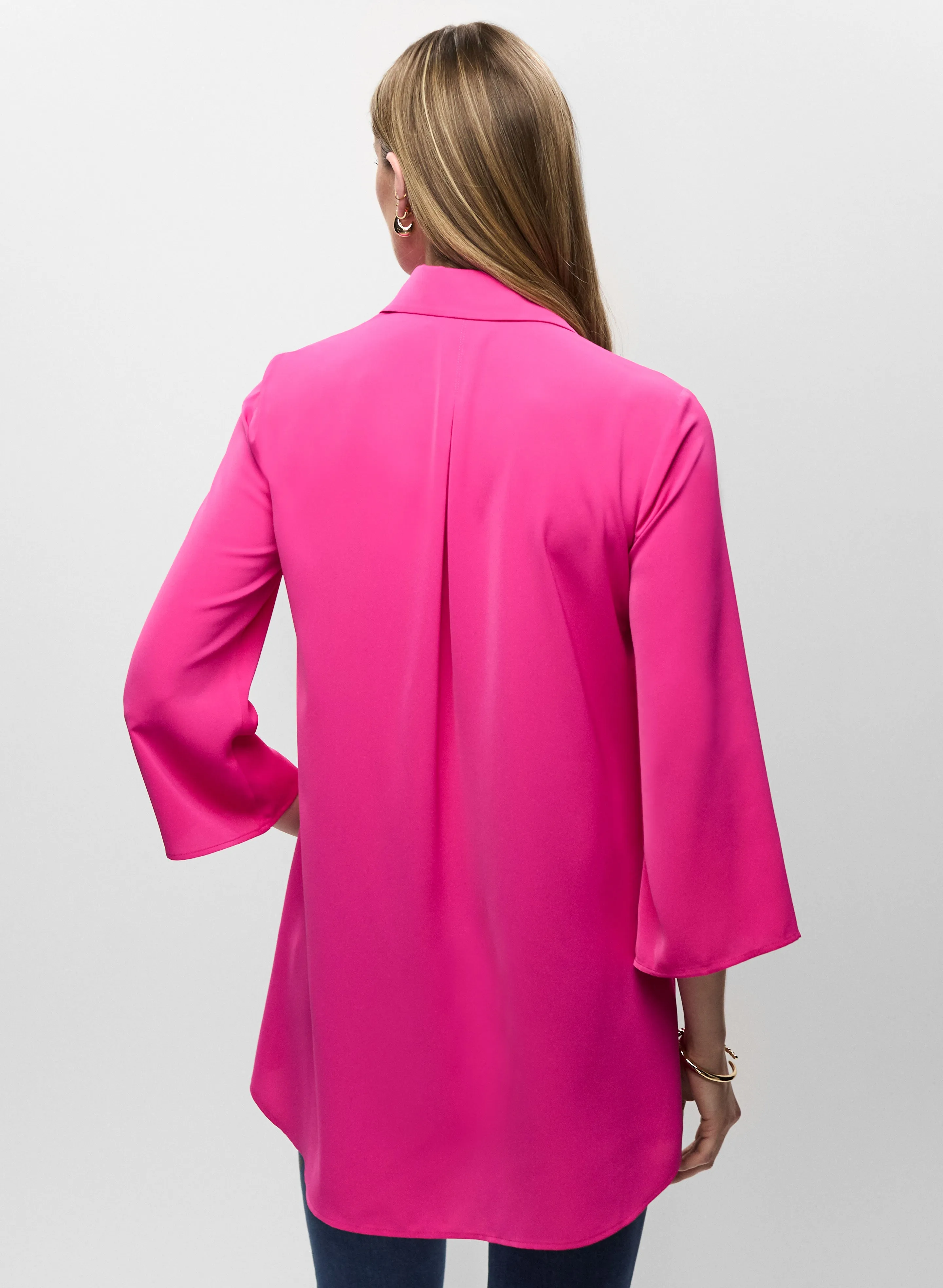 Asymmetric Button-Down Tunic sold by Melanie Lyne product image thumbnail 4