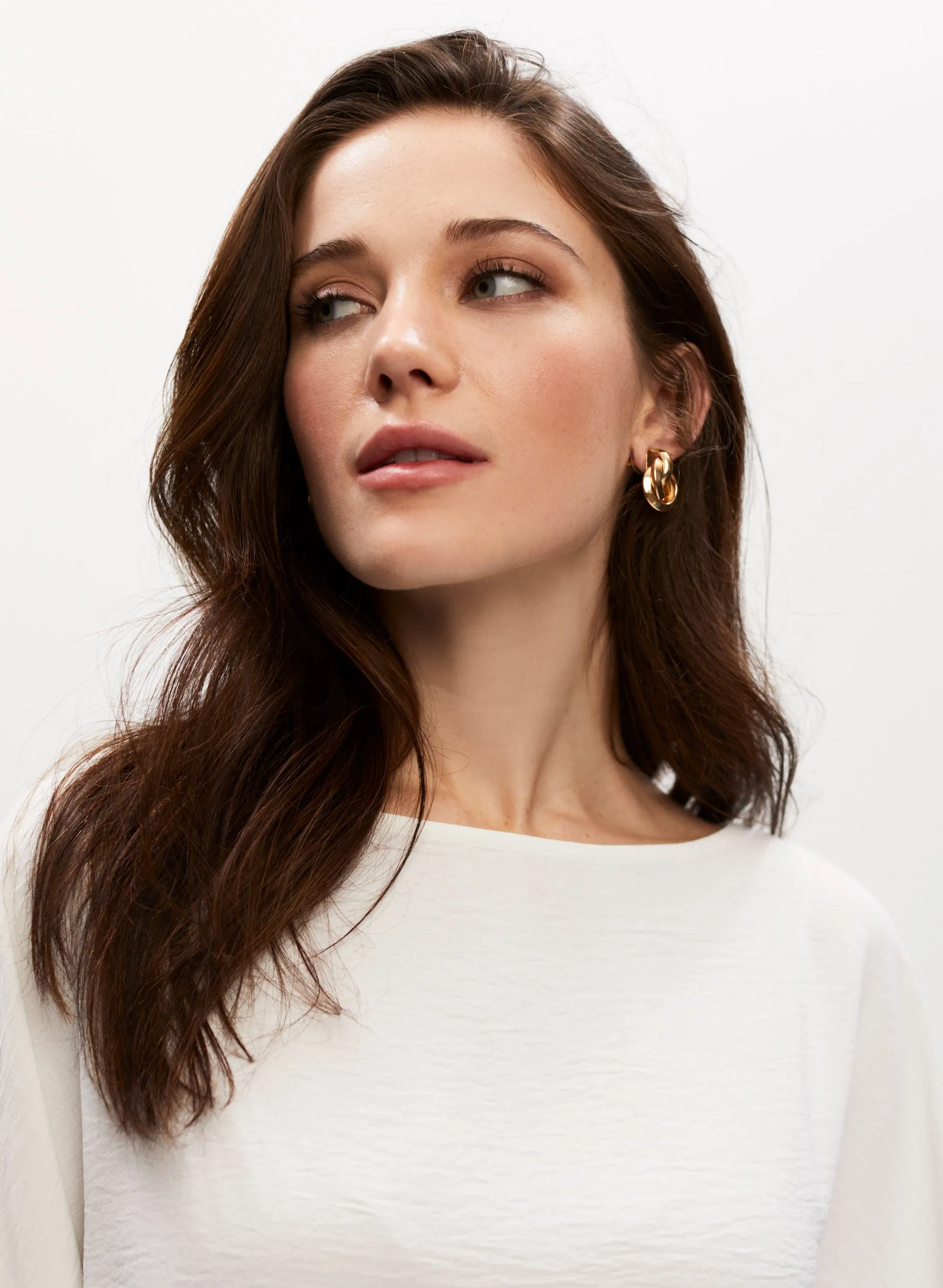 Lace Trim Wide Sleeve Blouse sold by Melanie Lyne product image thumbnail 5