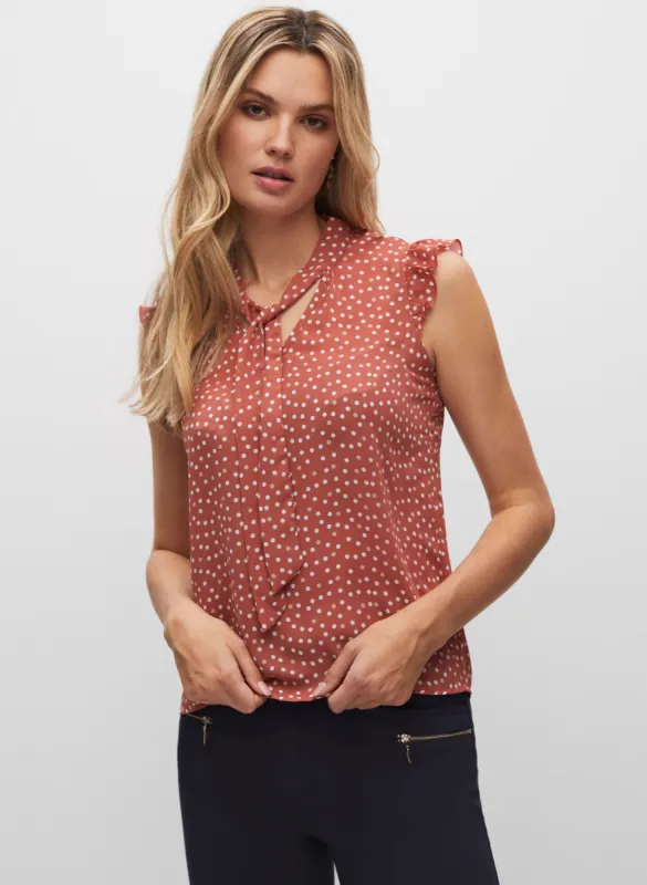 Polka Dot Print Blouse sold by Melanie Lyne