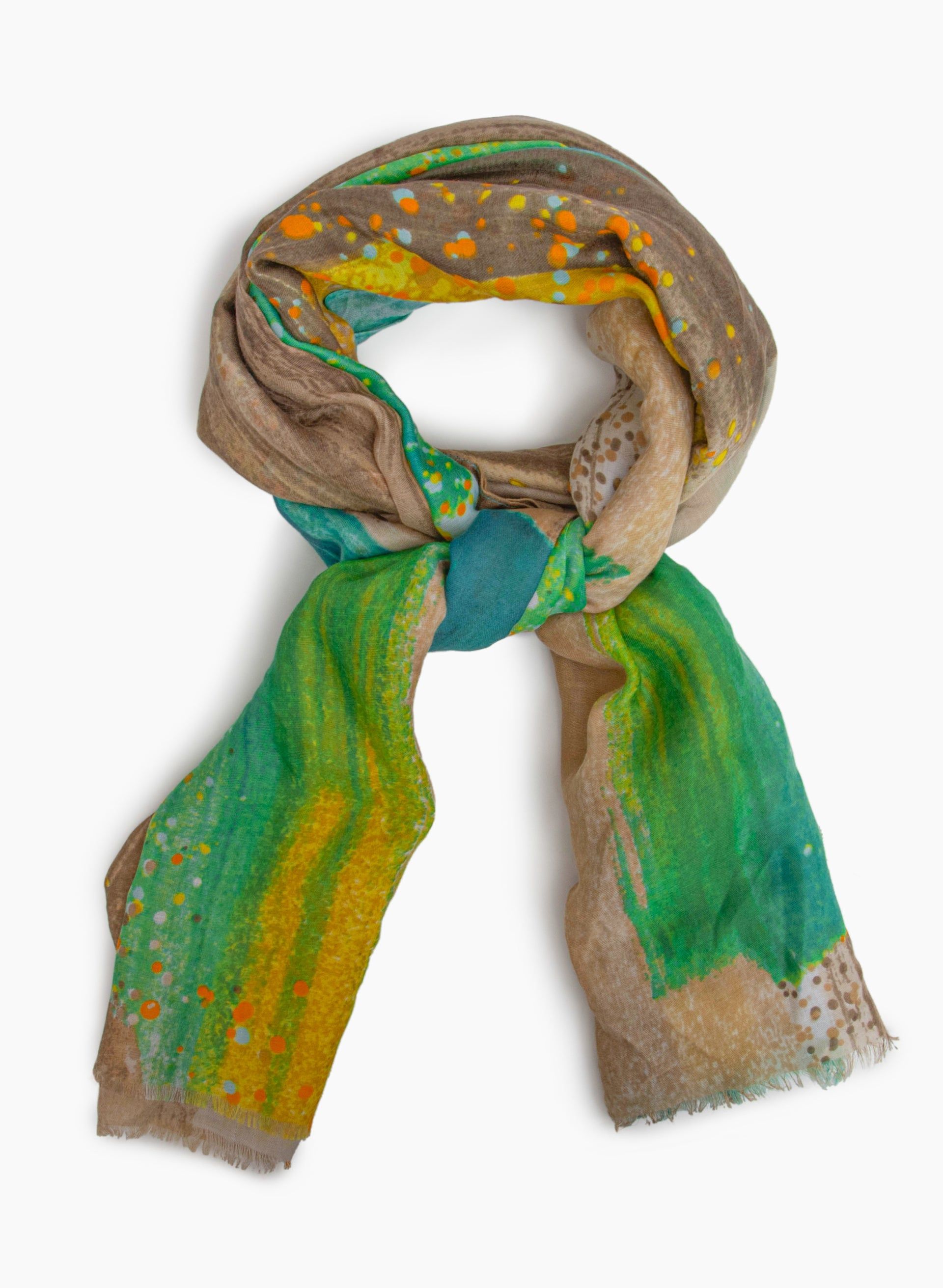 Dotted Print Scarf sold by Melanie Lyne