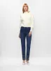 Mock Neck Sweater & Rhinestone Ankle Jeans sold by Melanie Lyne