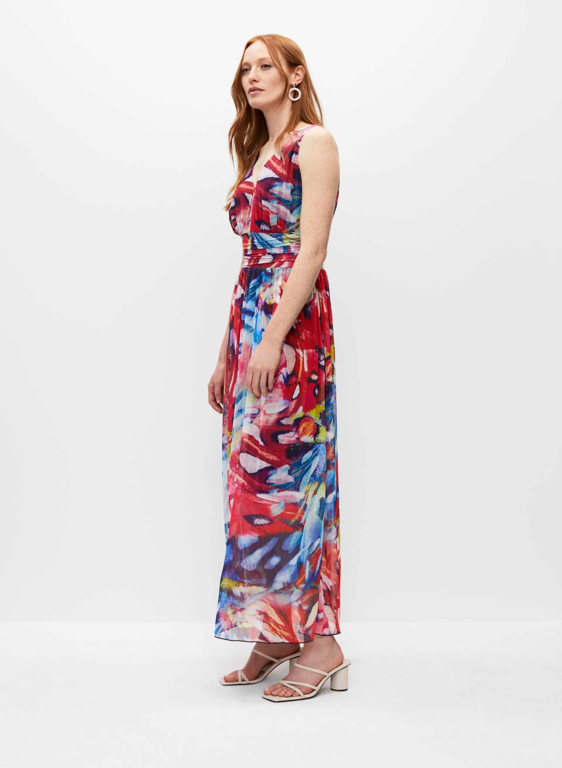 Abstract Print Maxi Dress sold by Melanie Lyne product image thumbnail 2