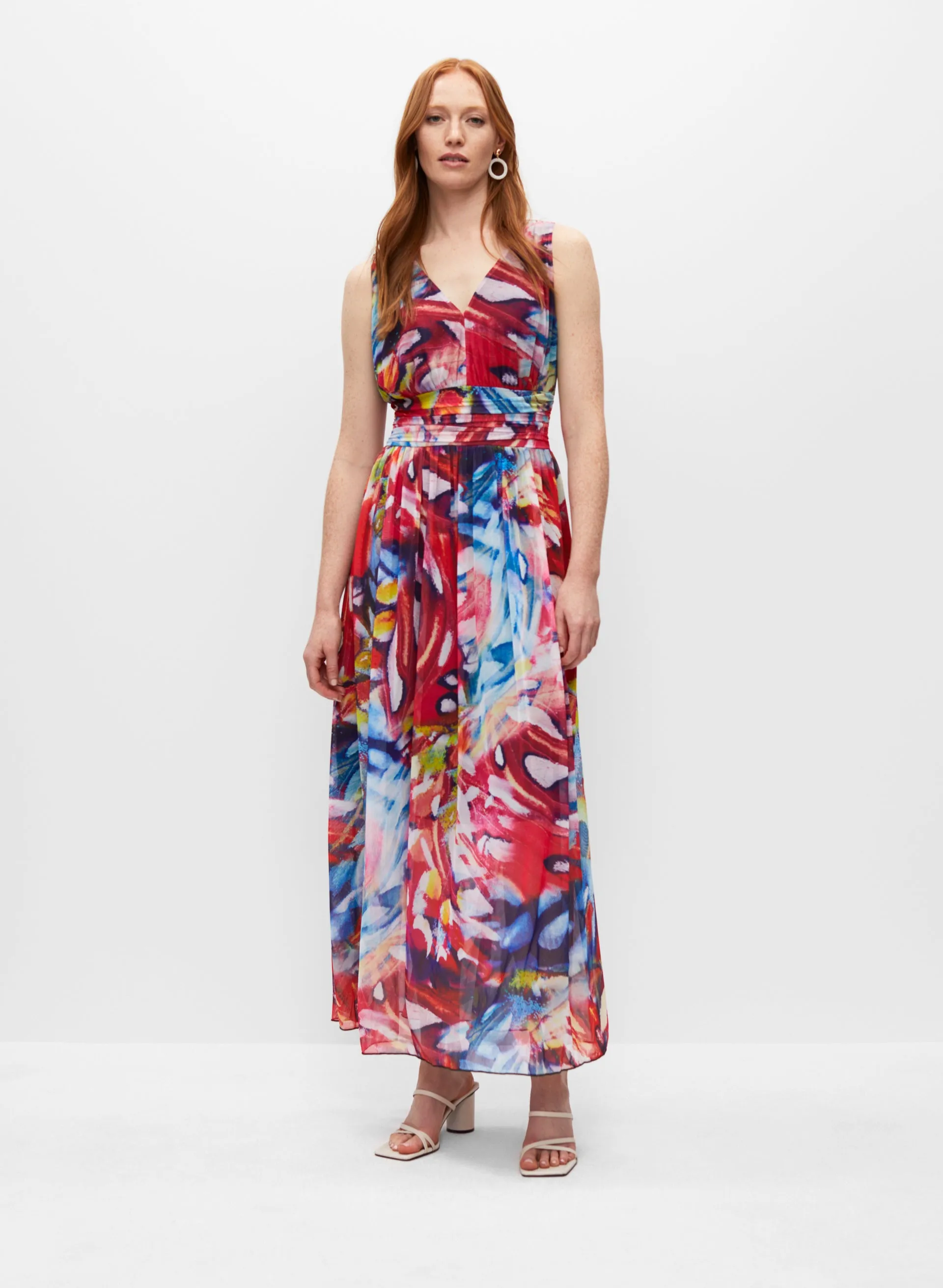 Abstract Print Maxi Dress sold by Melanie Lyne