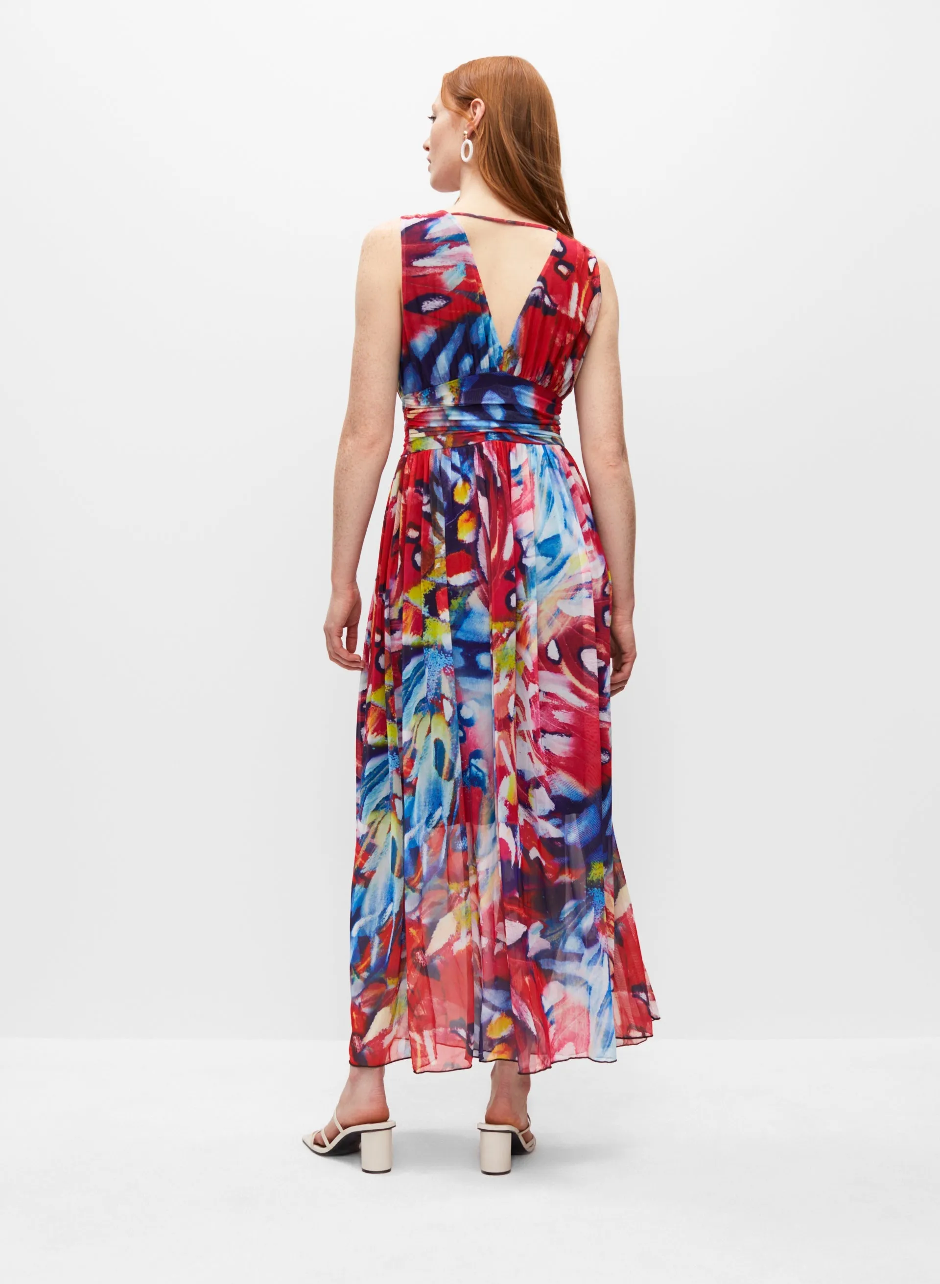 Abstract Print Maxi Dress sold by Melanie Lyne product image thumbnail 3