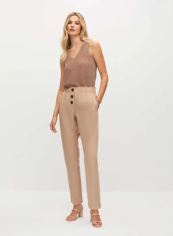 Essential Tencel Pull-On Pants sold by Melanie Lyne