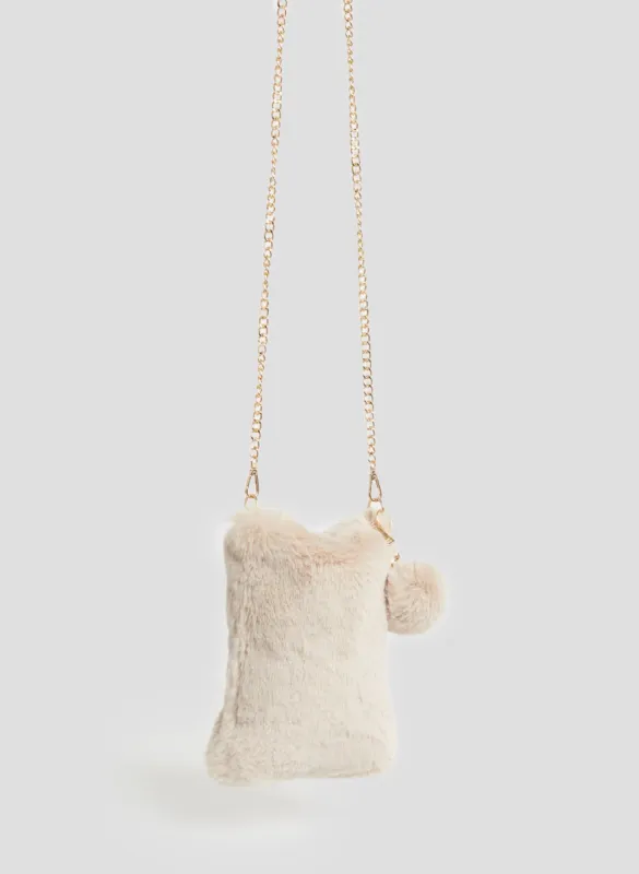Faux Fur Crossbody Bag sold by Melanie Lyne