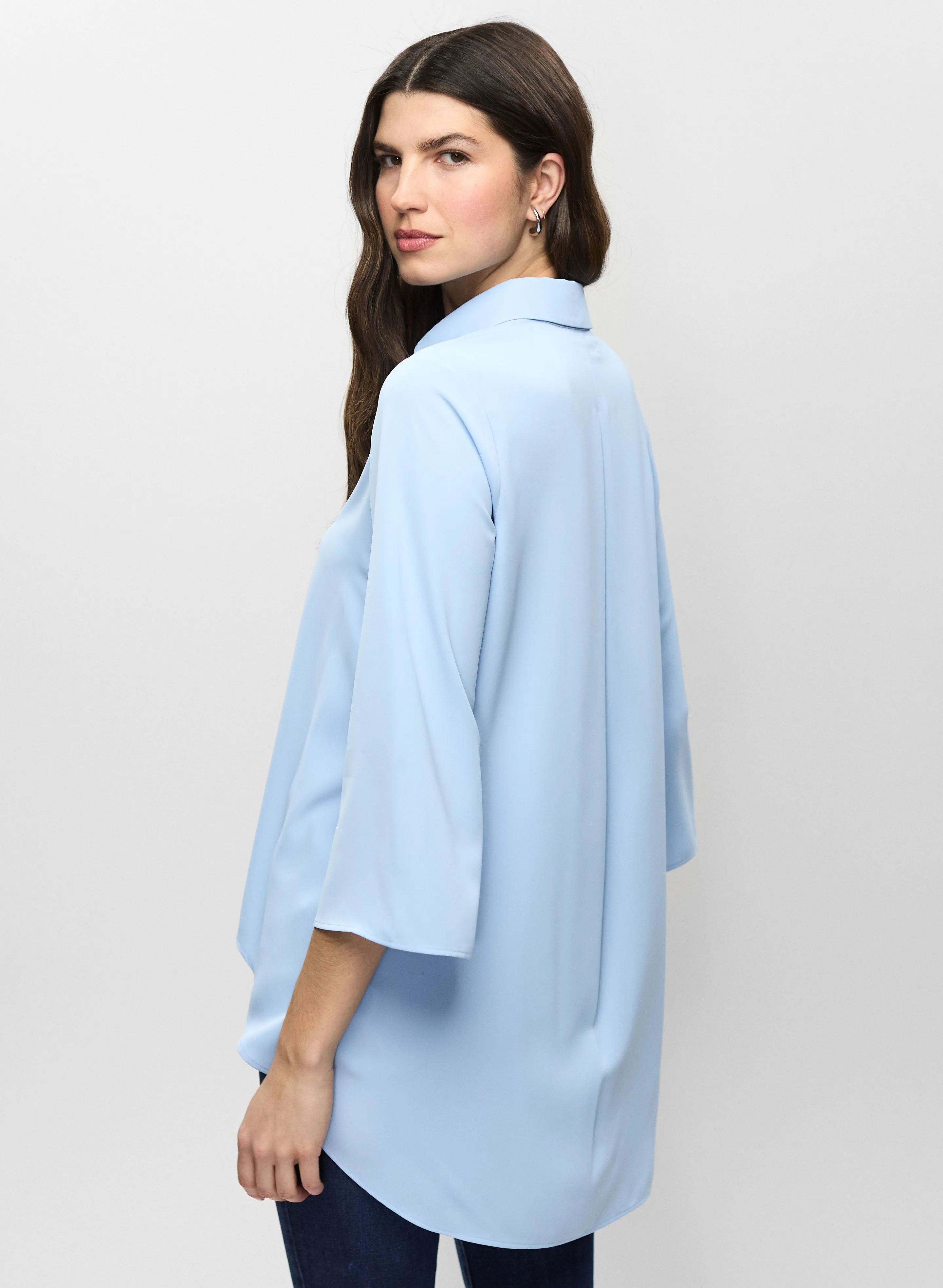 Asymmetric Button-Down Tunic sold by Melanie Lyne product image thumbnail 4