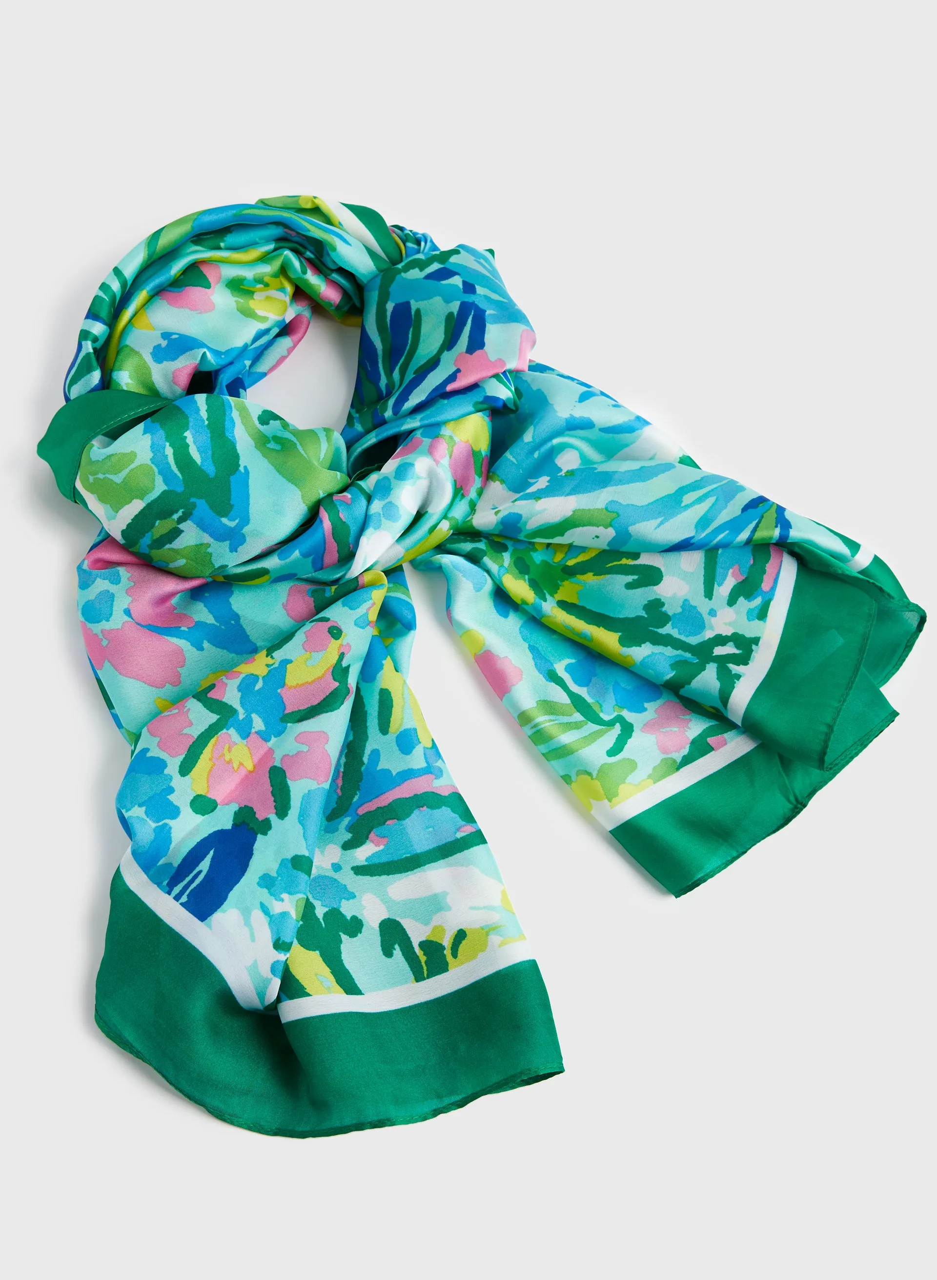 Abstract Floral Print Scarf sold by Melanie Lyne