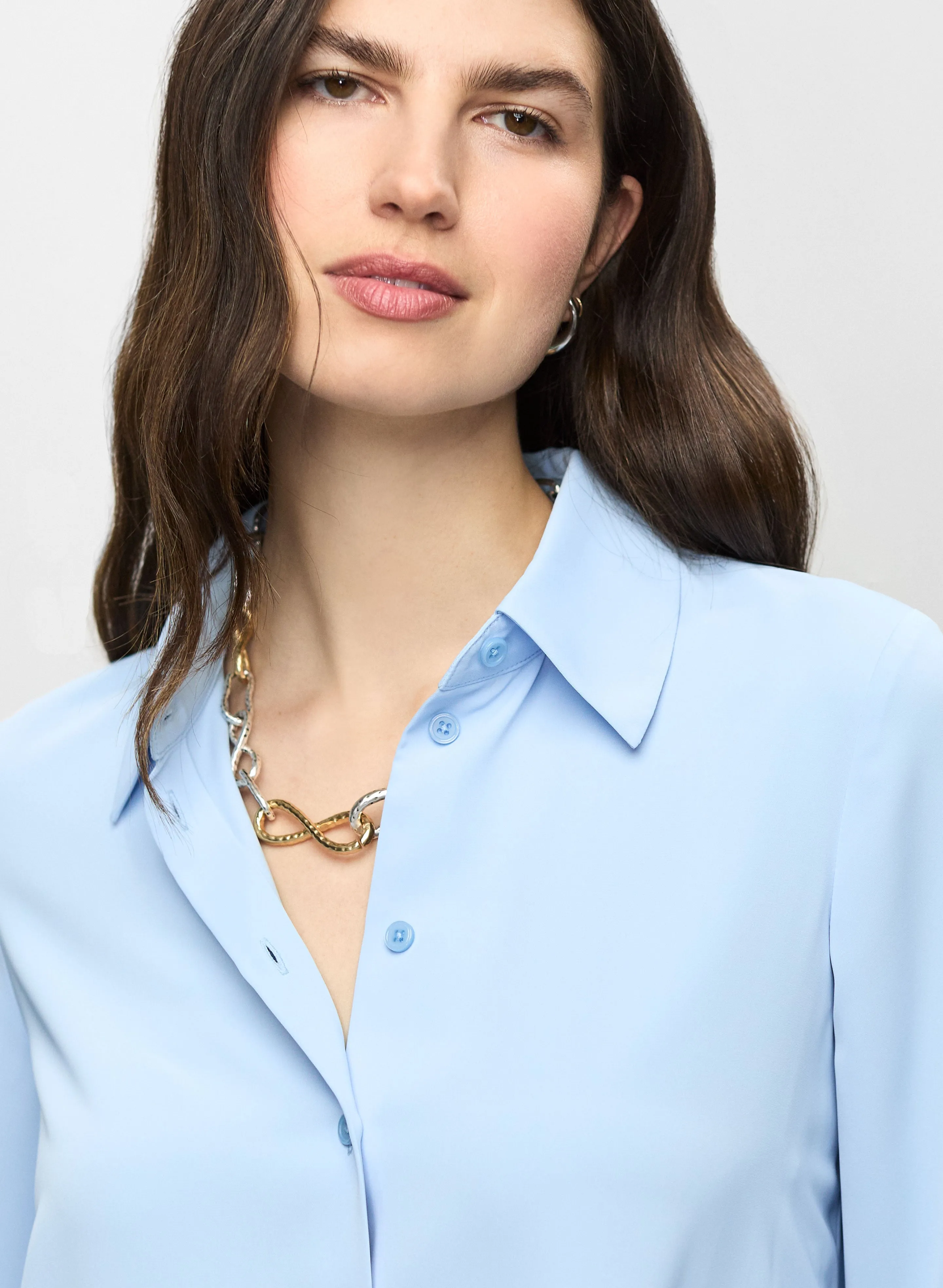 Asymmetric Button-Down Tunic sold by Melanie Lyne product image thumbnail 2