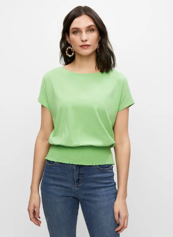 Smocked Waist Tee sold by Melanie Lyne