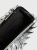 Pleated Metallic Clutch sold by Melanie Lyne