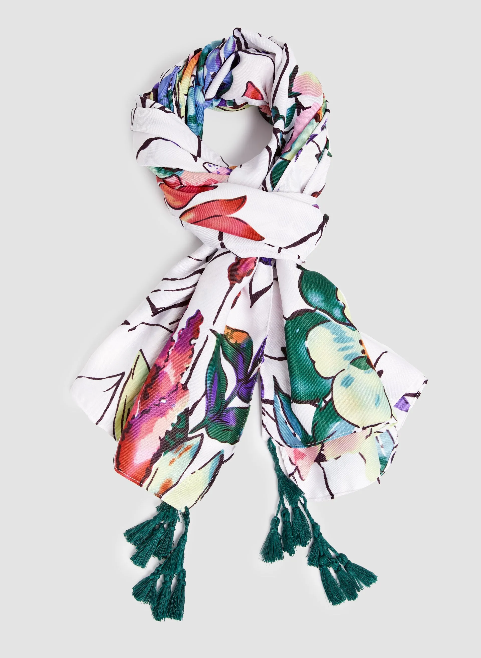 Floral Print Scarf sold by Melanie Lyne