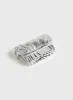 Pleated Metallic Clutch sold by Melanie Lyne