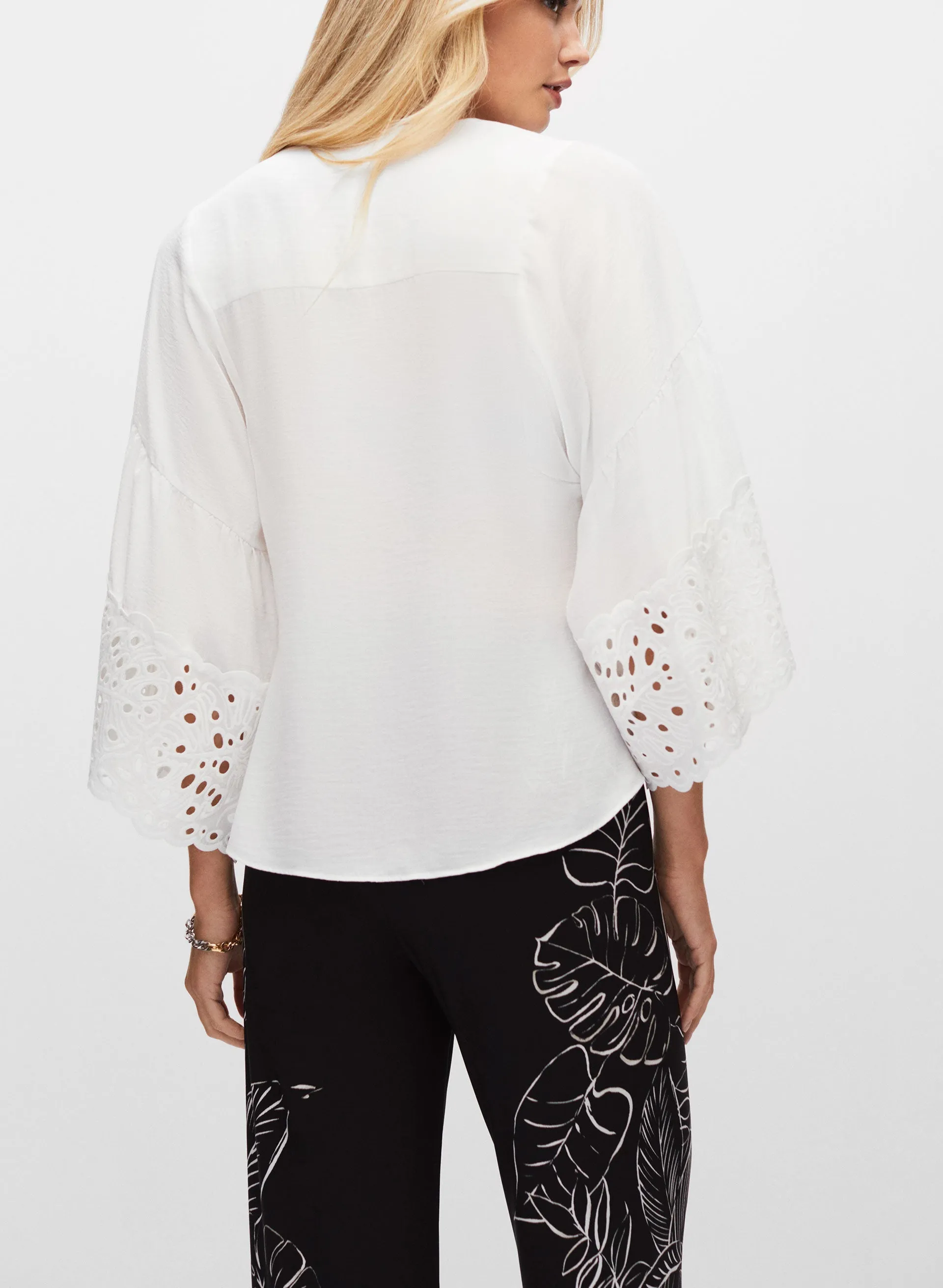 Joseph Ribkoff - Crochet Detail Top sold by Melanie Lyne product image thumbnail 4