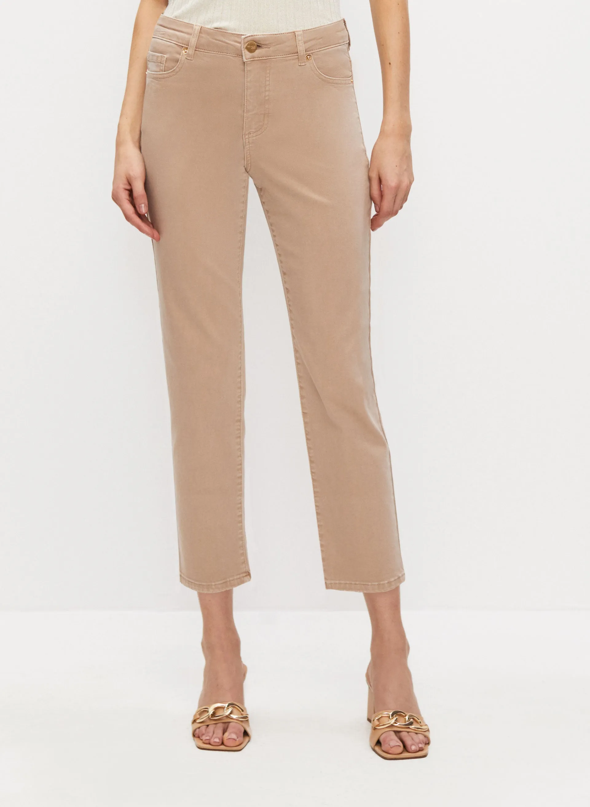 Straight Leg Denim Capris sold by Melanie Lyne