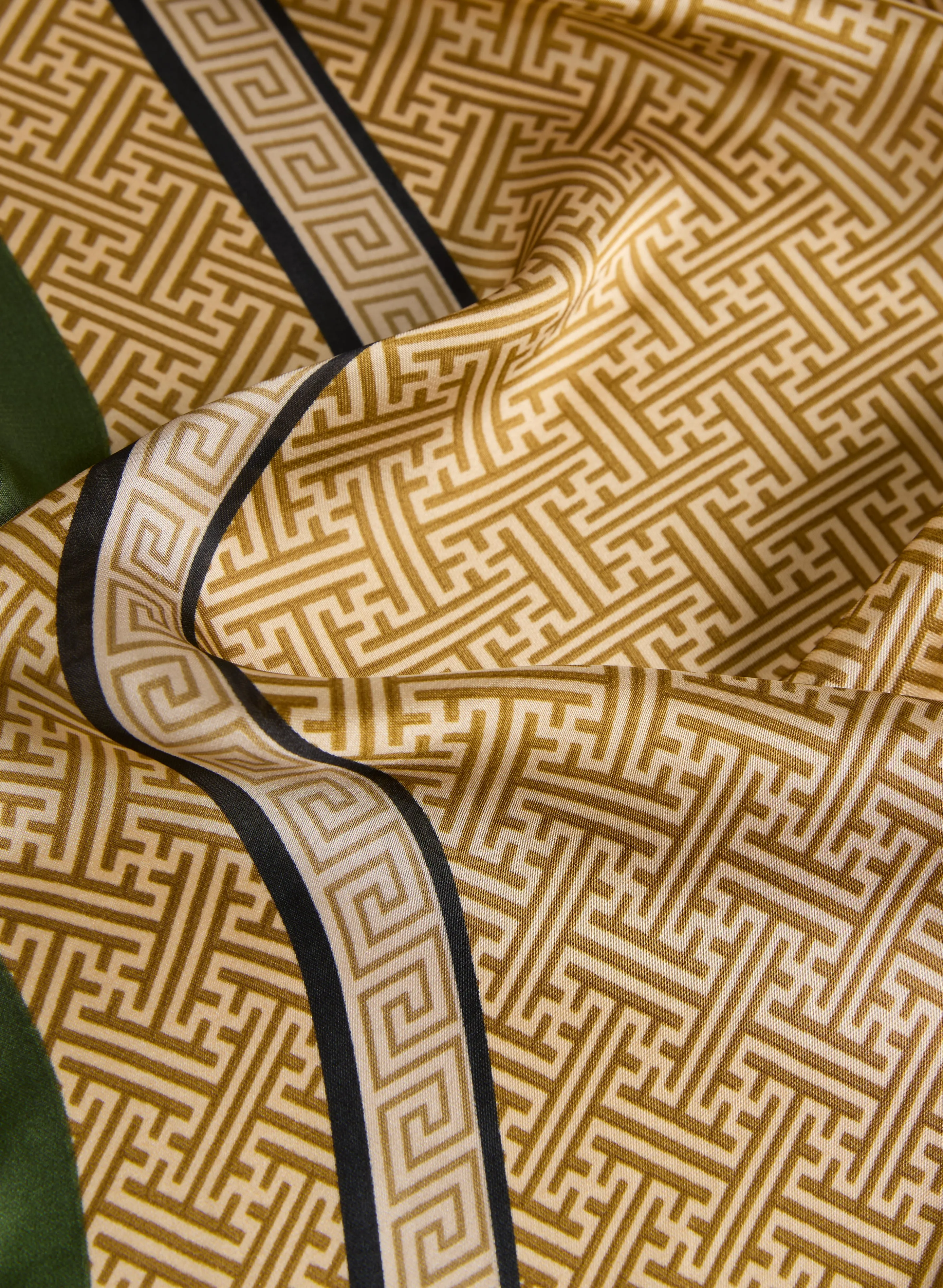 Contrast Border Square Scarf sold by Melanie Lyne product image thumbnail 4