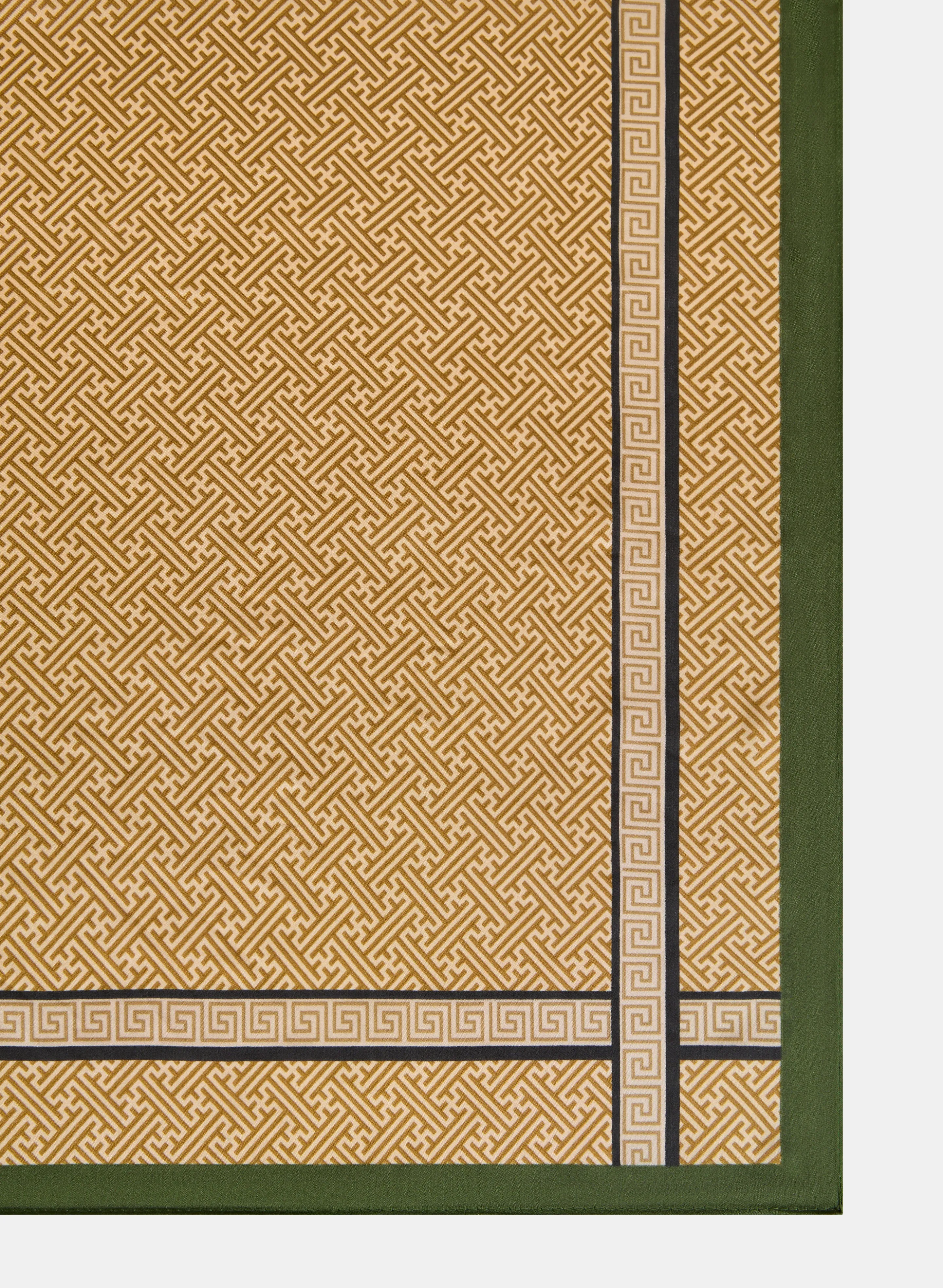 Contrast Border Square Scarf sold by Melanie Lyne product image thumbnail 3