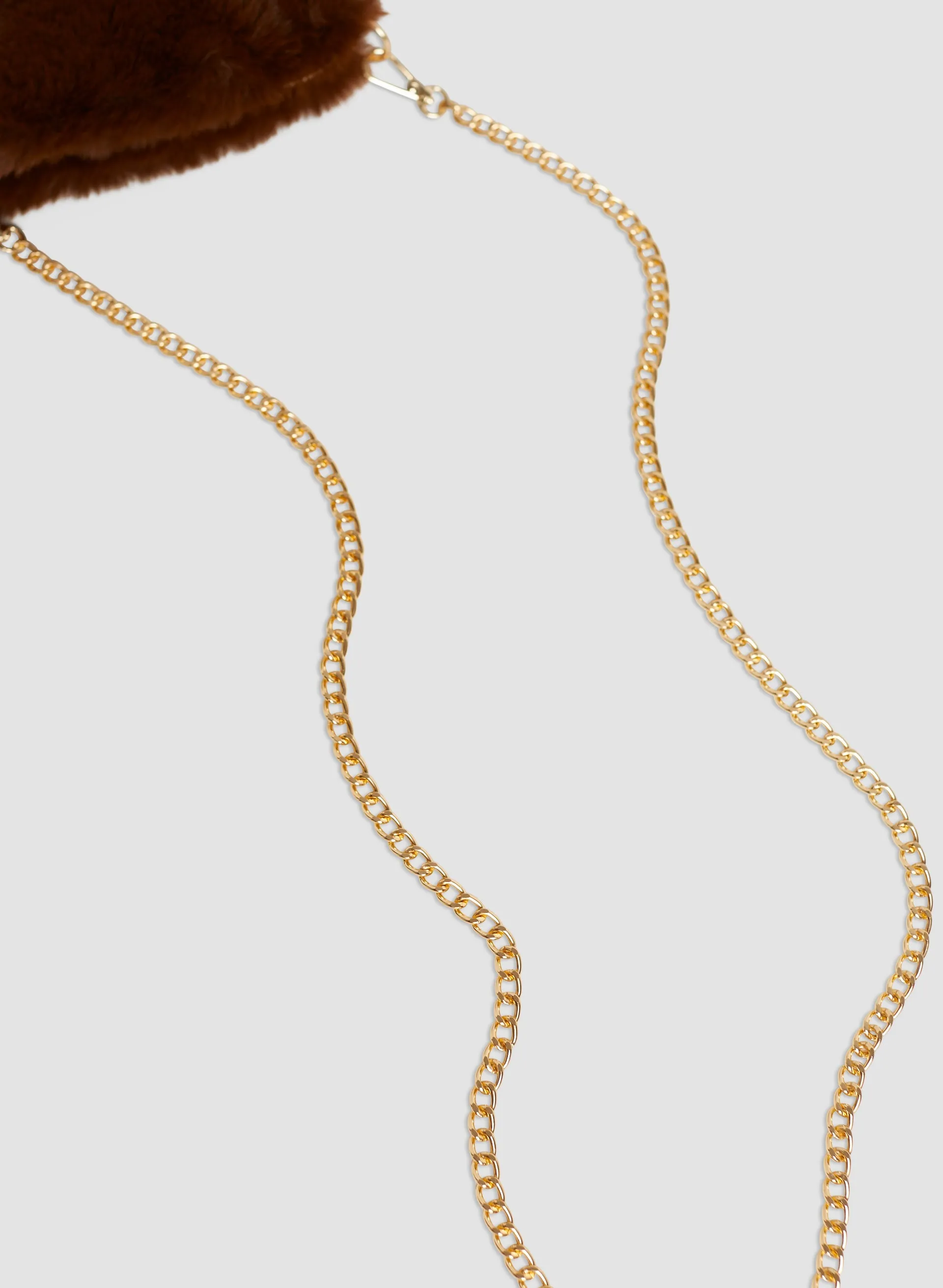 Faux Fur Crossbody Bag sold by Melanie Lyne product image thumbnail 3