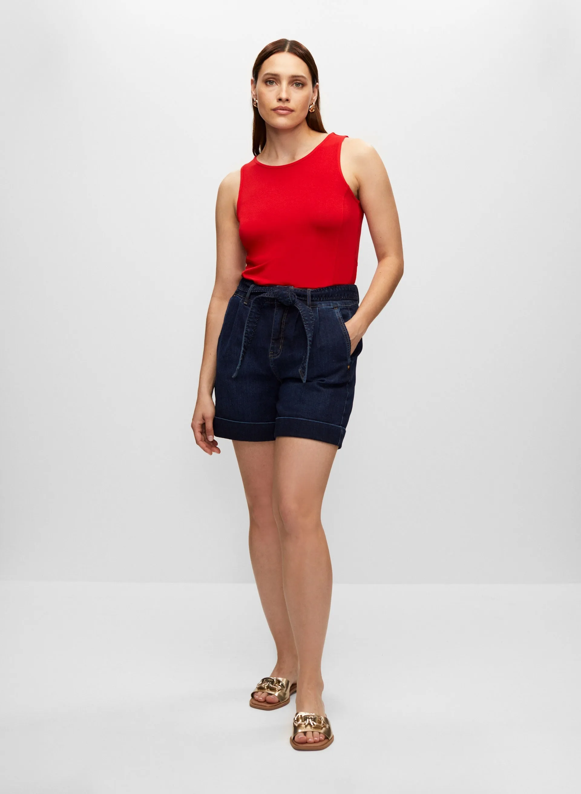 Sleeveless Fit & Flare Top sold by Melanie Lyne product image thumbnail 4