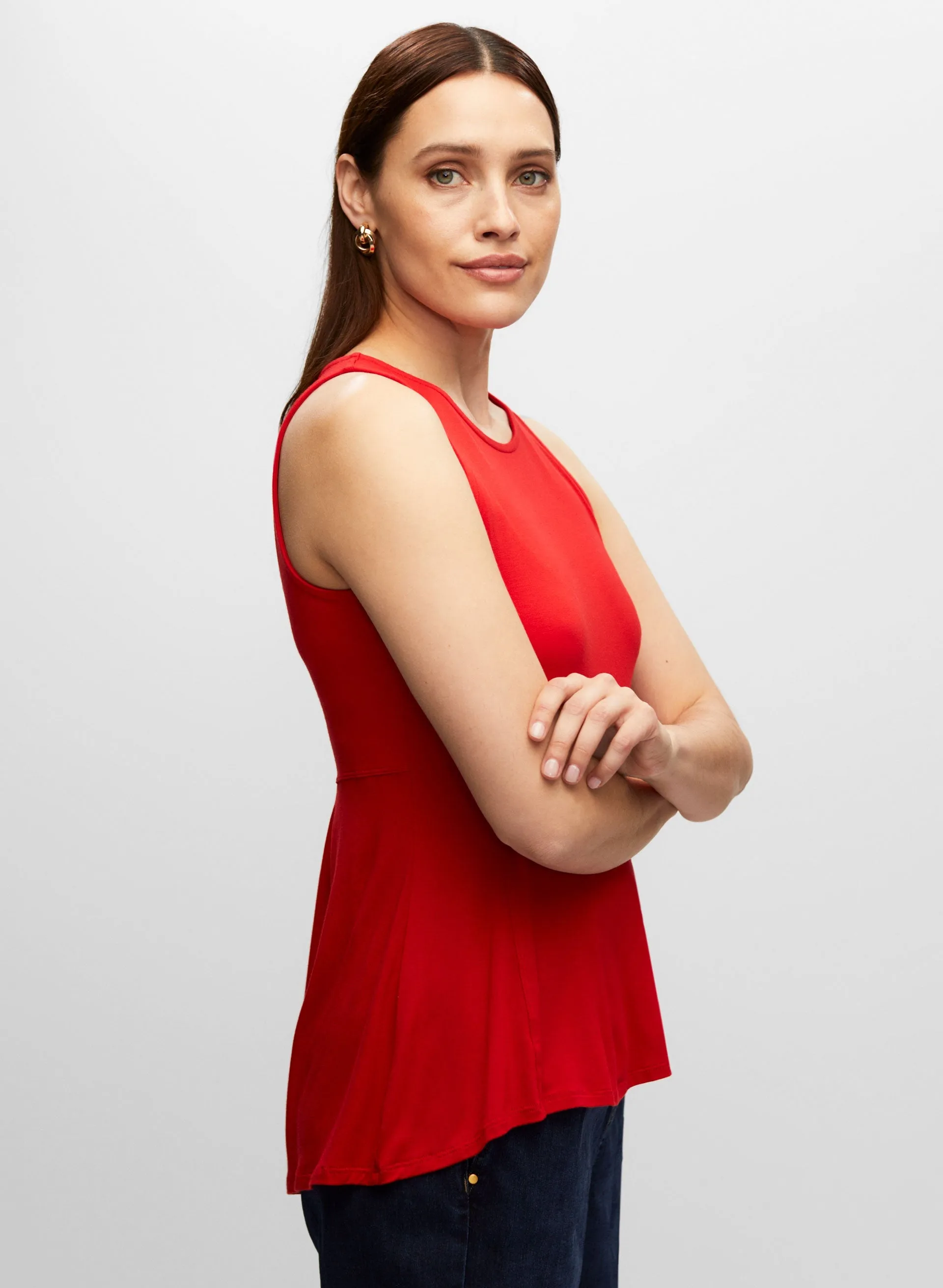 Sleeveless Fit & Flare Top sold by Melanie Lyne product image thumbnail 5