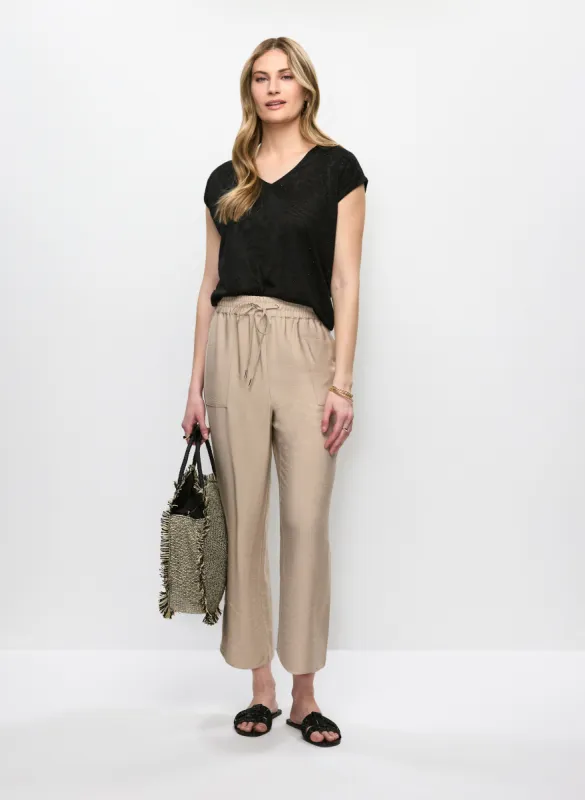 Embellished V-Neck Tee & Drawstring Capris sold by Melanie Lyne