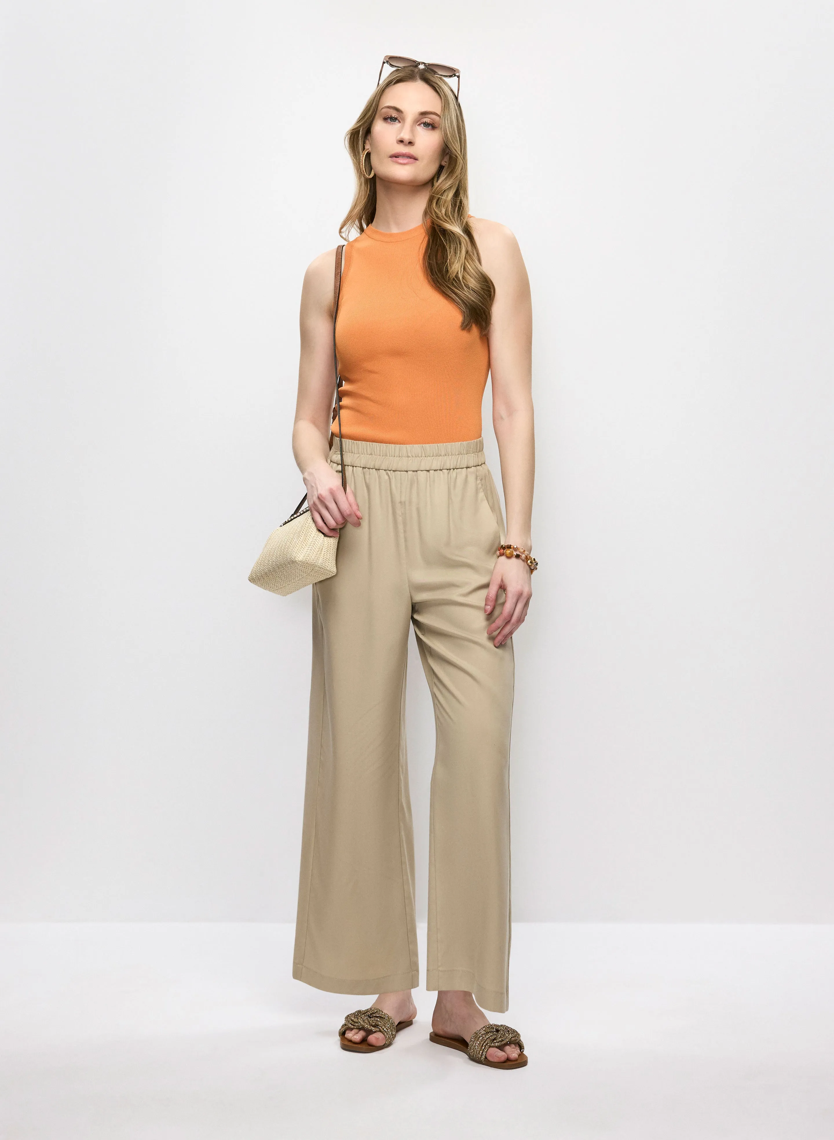 Knit Cami & Tencel Culotte Pants sold by Melanie Lyne