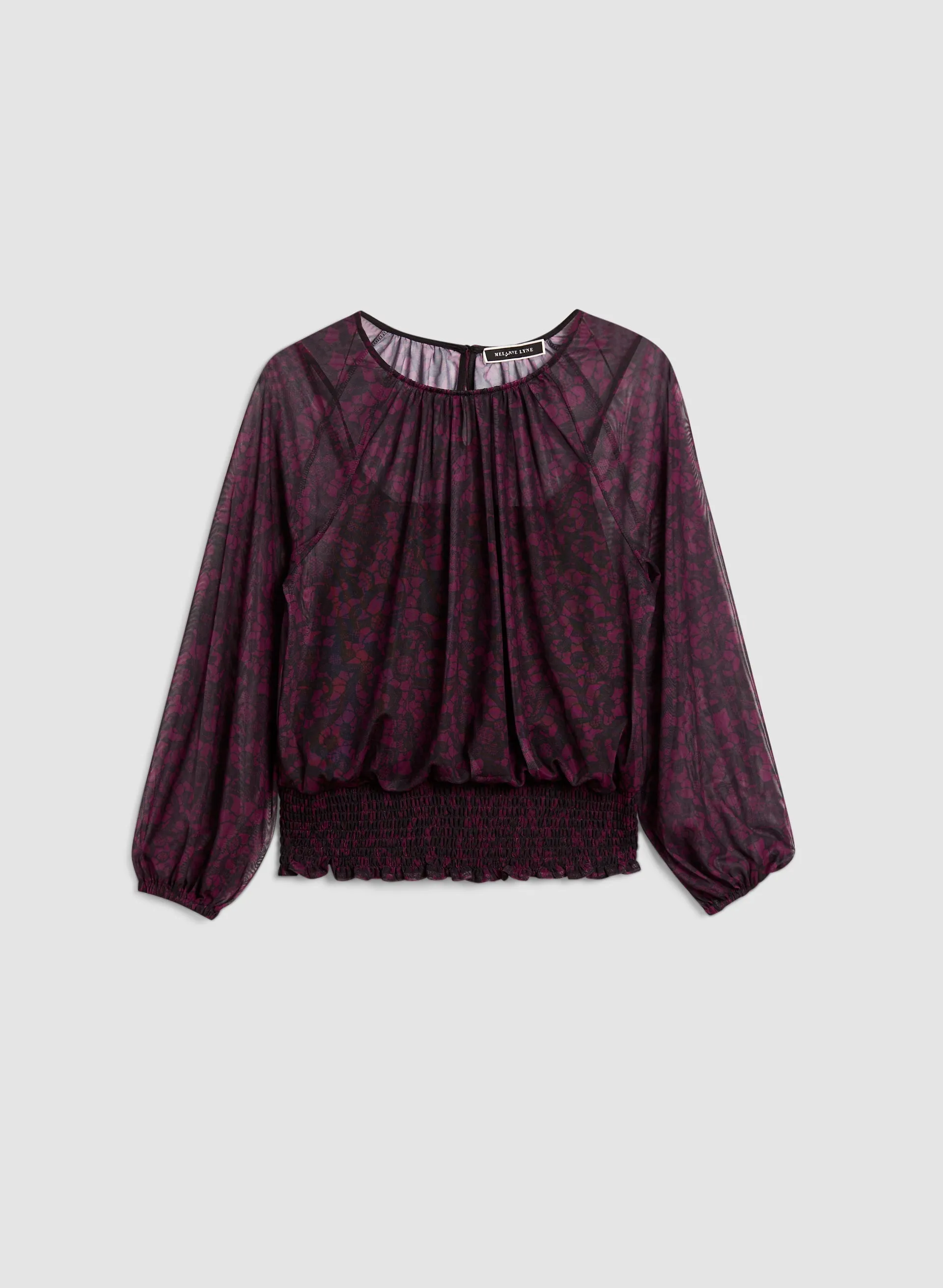 Floral Print Top sold by Melanie Lyne product image thumbnail 5