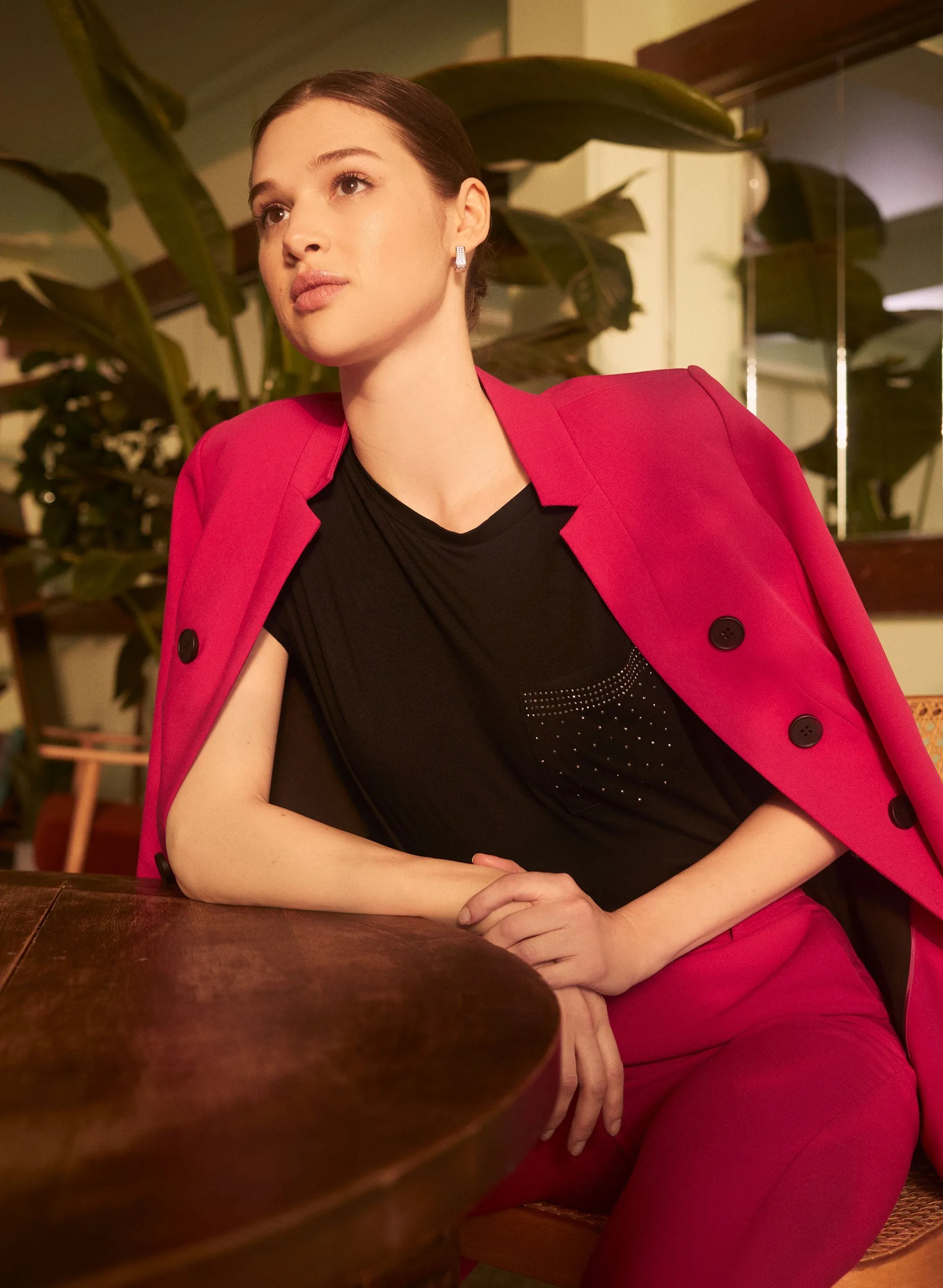 Essential Embellished Pocket Tee sold by Melanie Lyne product image thumbnail 2