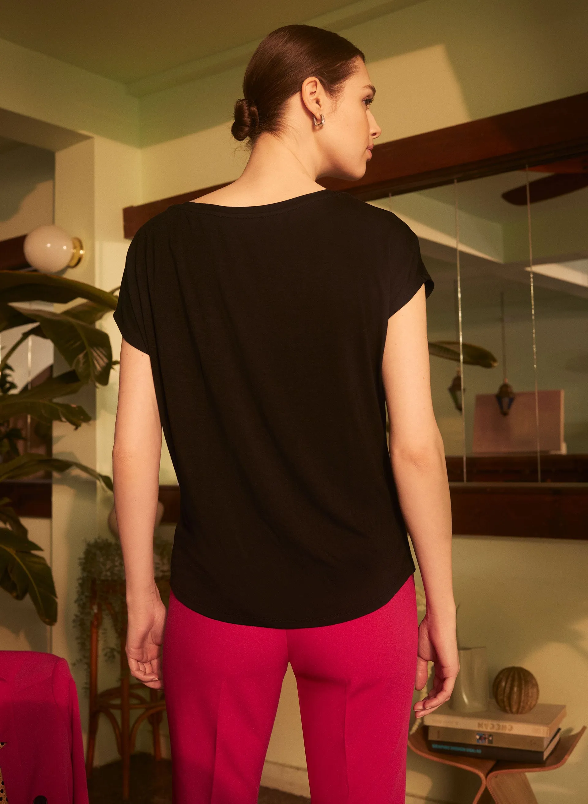 Essential Embellished Pocket Tee sold by Melanie Lyne product image thumbnail 4